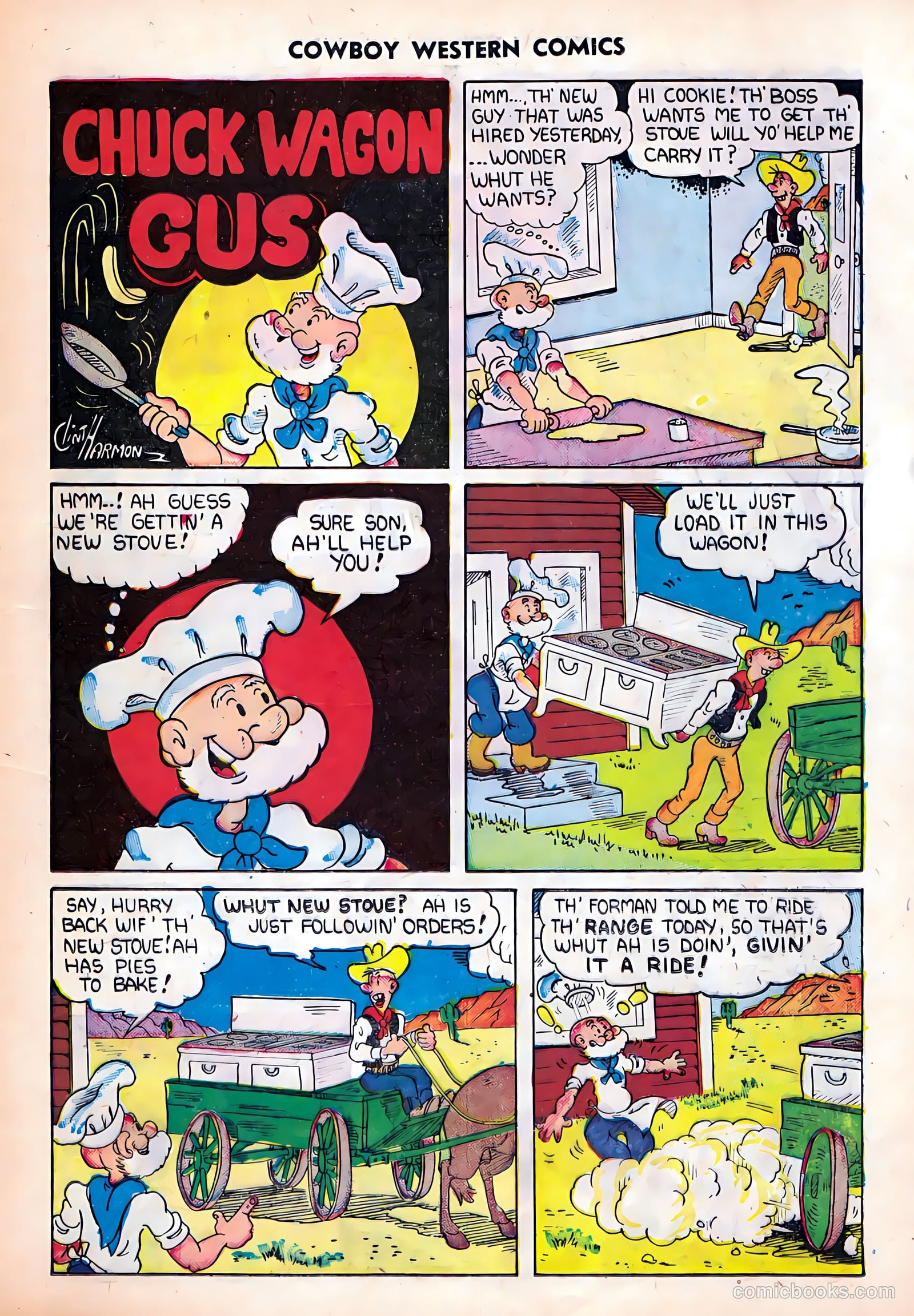 Cowboy Western Comics #24 (1949) — page 13 of 36