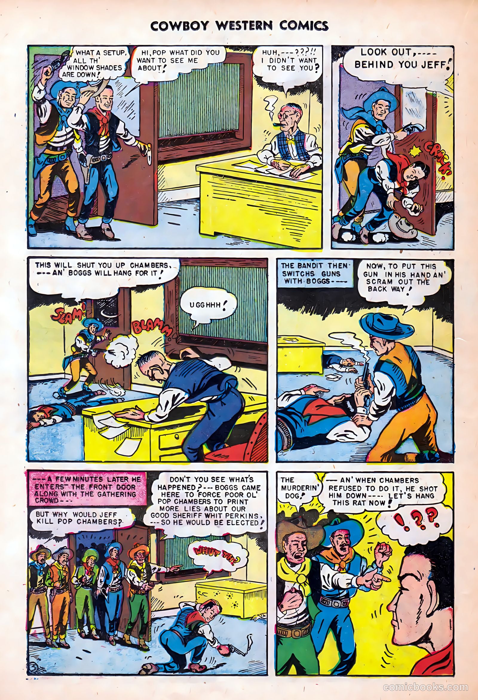 Cowboy Western Comics #24 (1949) — page 22 of 36