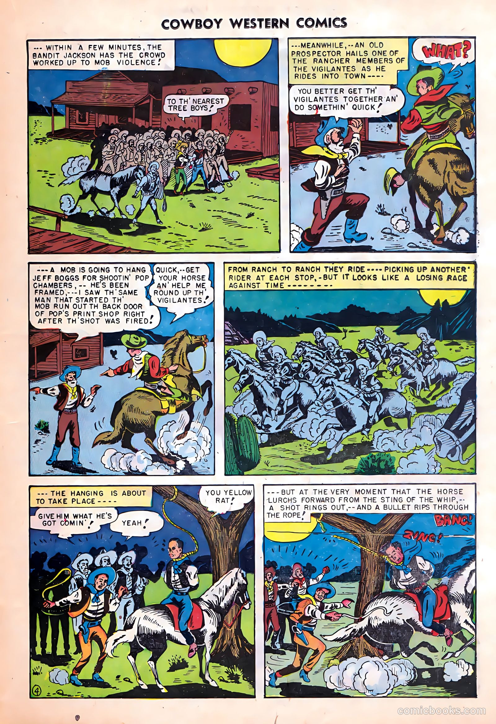 Cowboy Western Comics #24 (1949) — page 23 of 36