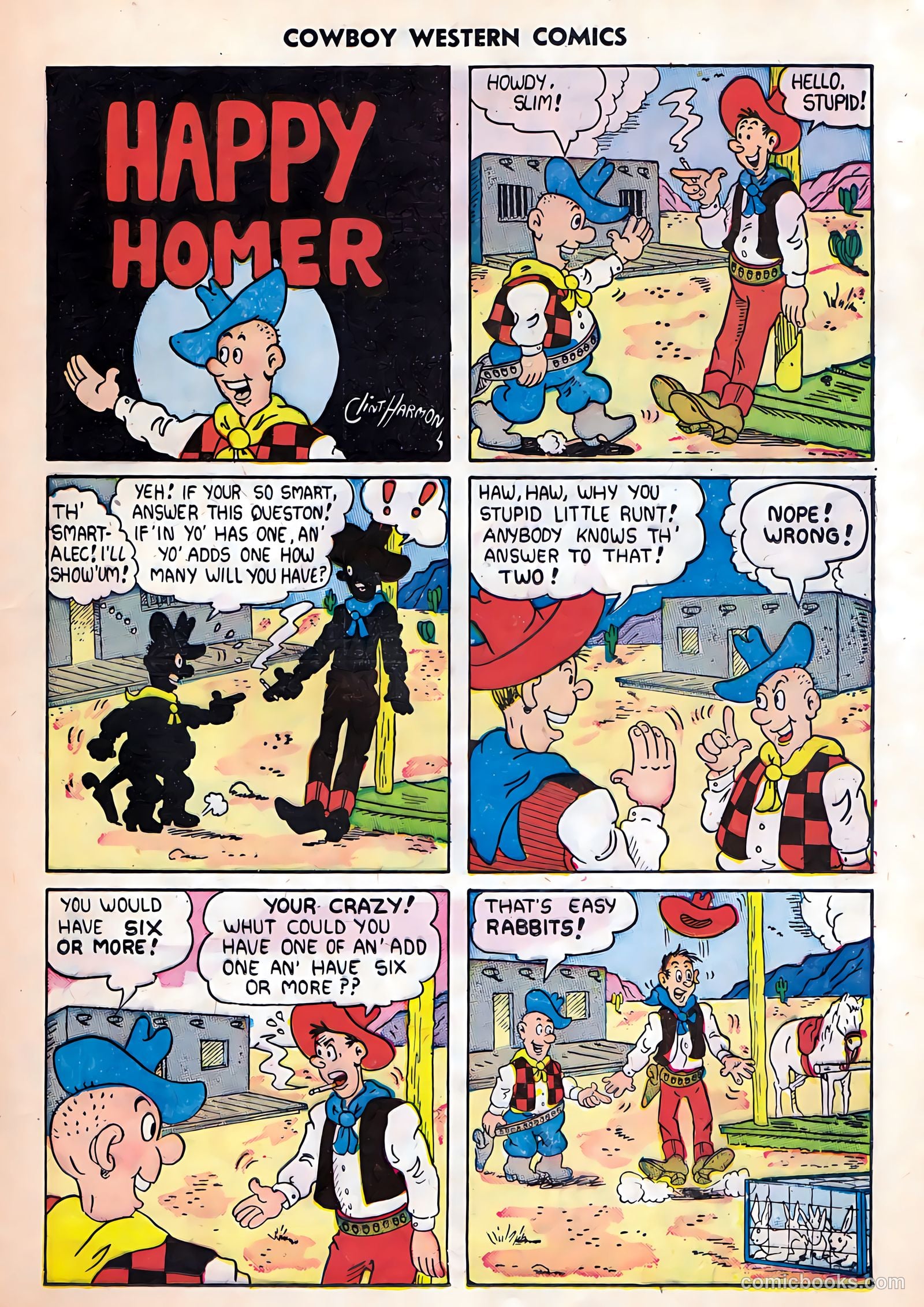 Cowboy Western Comics #24 (1949) — page 25 of 36