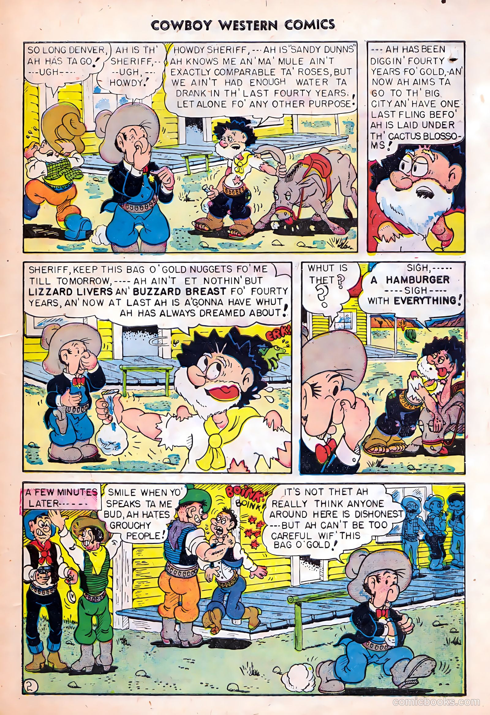 Cowboy Western Comics #24 (1949) — page 27 of 36