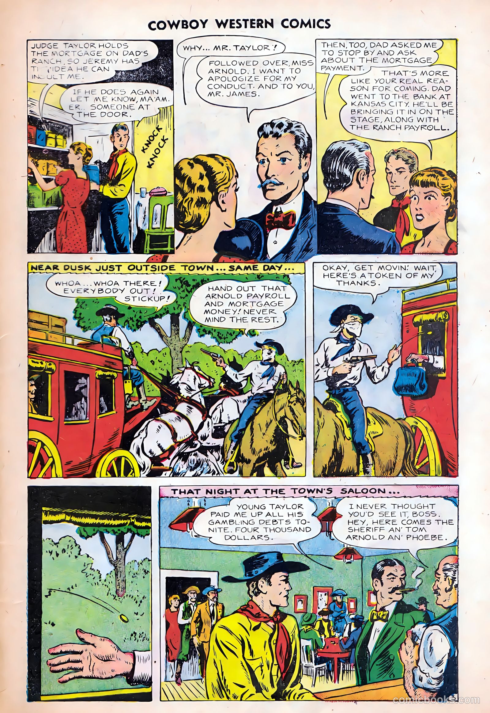 Cowboy Western Comics #24 (1949) — page 33 of 36