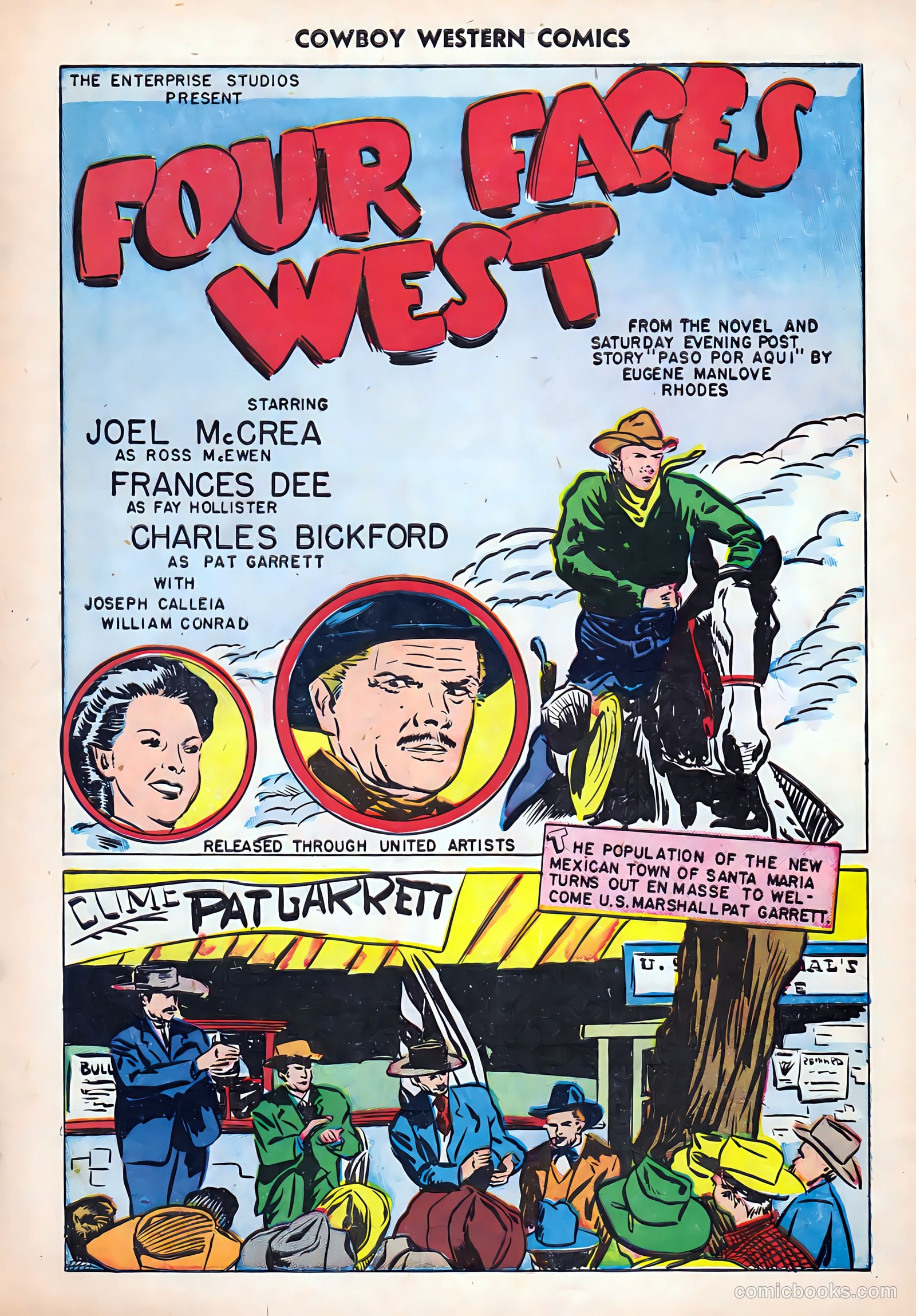 Cowboy Western Comics #24 (1949) — page 3 of 36