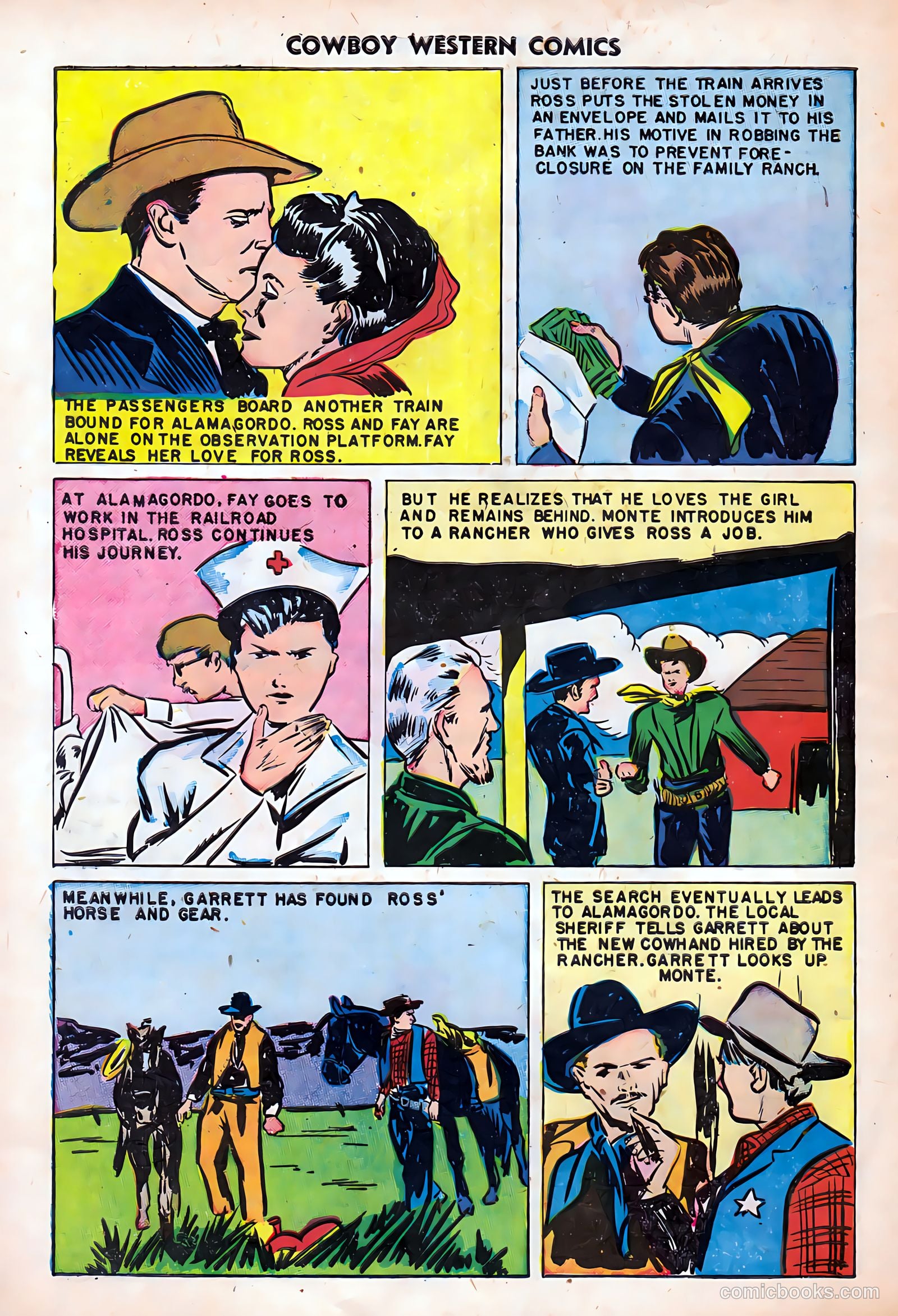 Cowboy Western Comics #24 (1949) — page 6 of 36