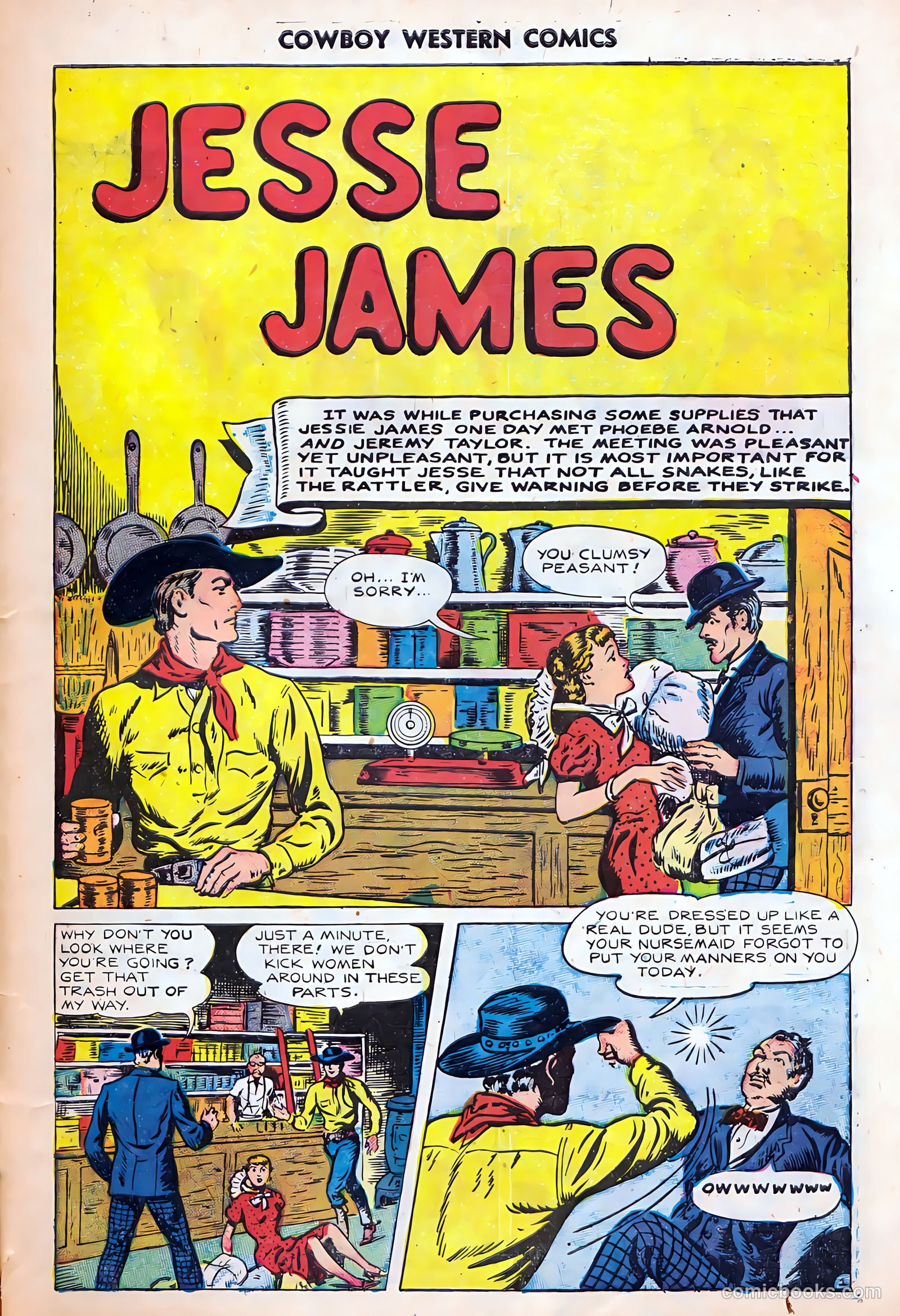 Cowboy Western Comics #24 (1949) — page 31 of 36