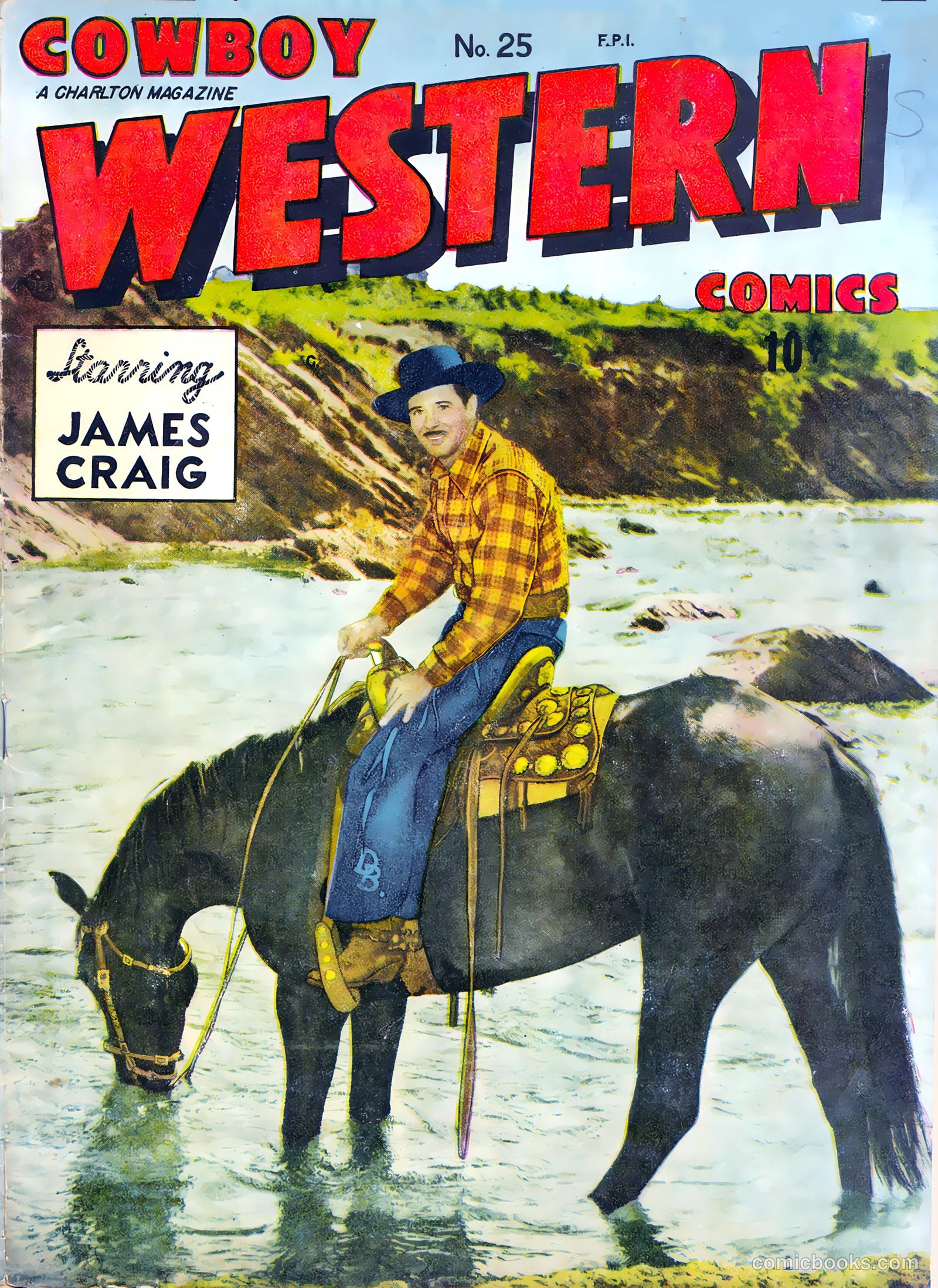 Cowboy Western Comics #25