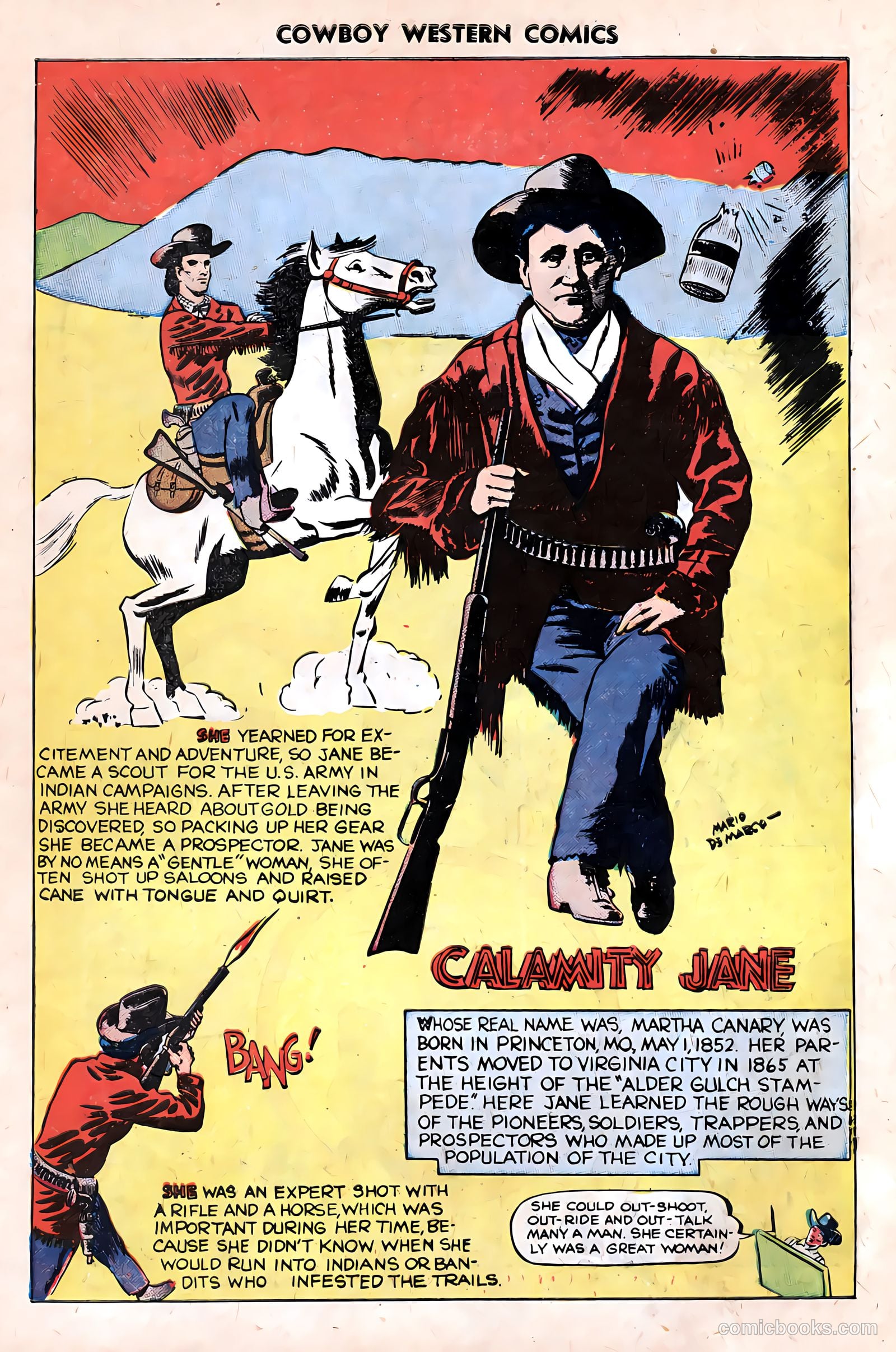Cowboy Western Comics #25 (1949) — page 7 of 36