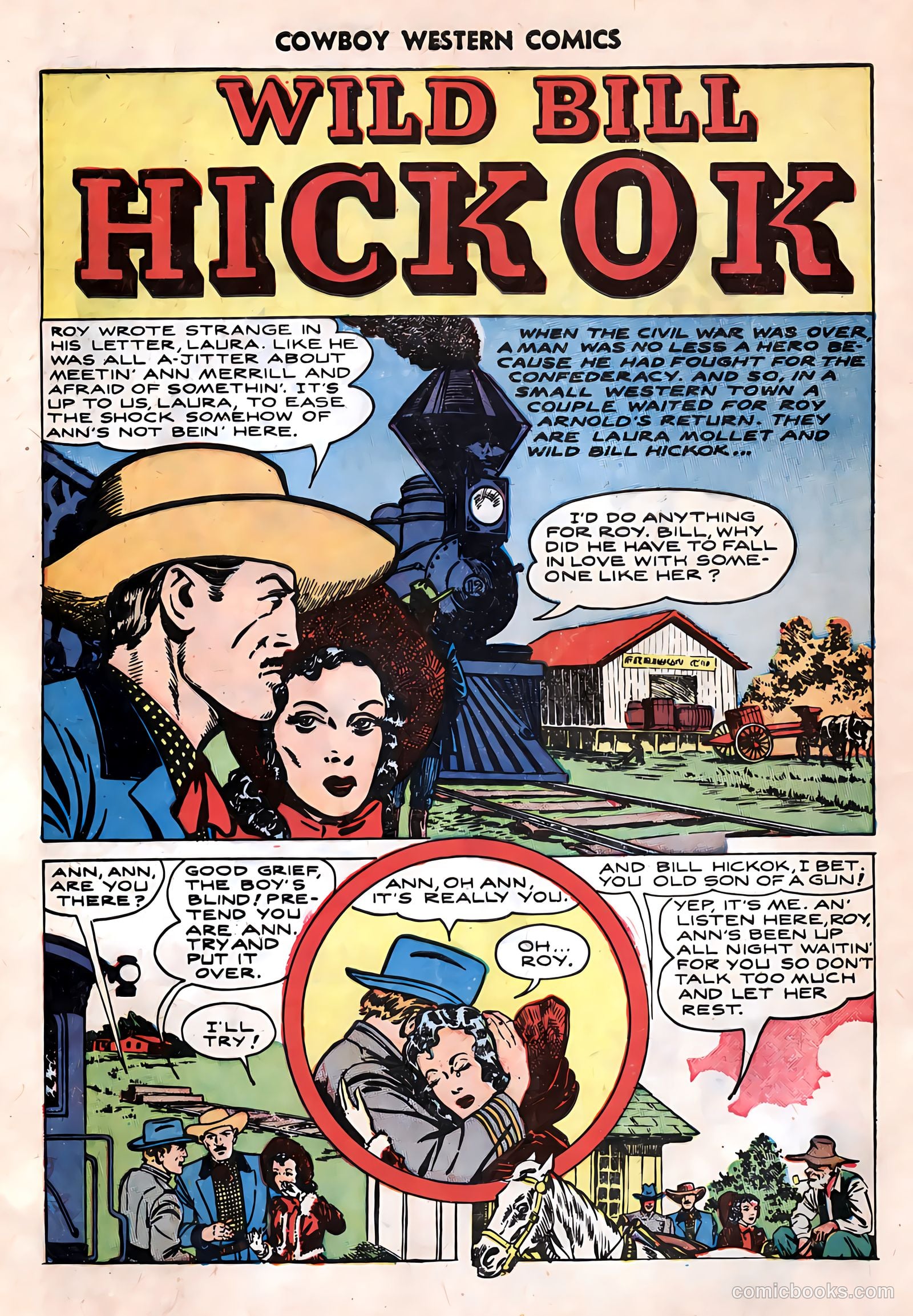 Cowboy Western Comics #25 (1949) — page 8 of 36