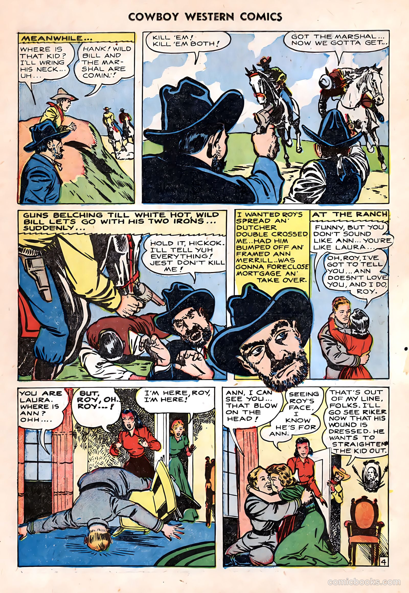 Cowboy Western Comics #25 (1949) — page 11 of 36