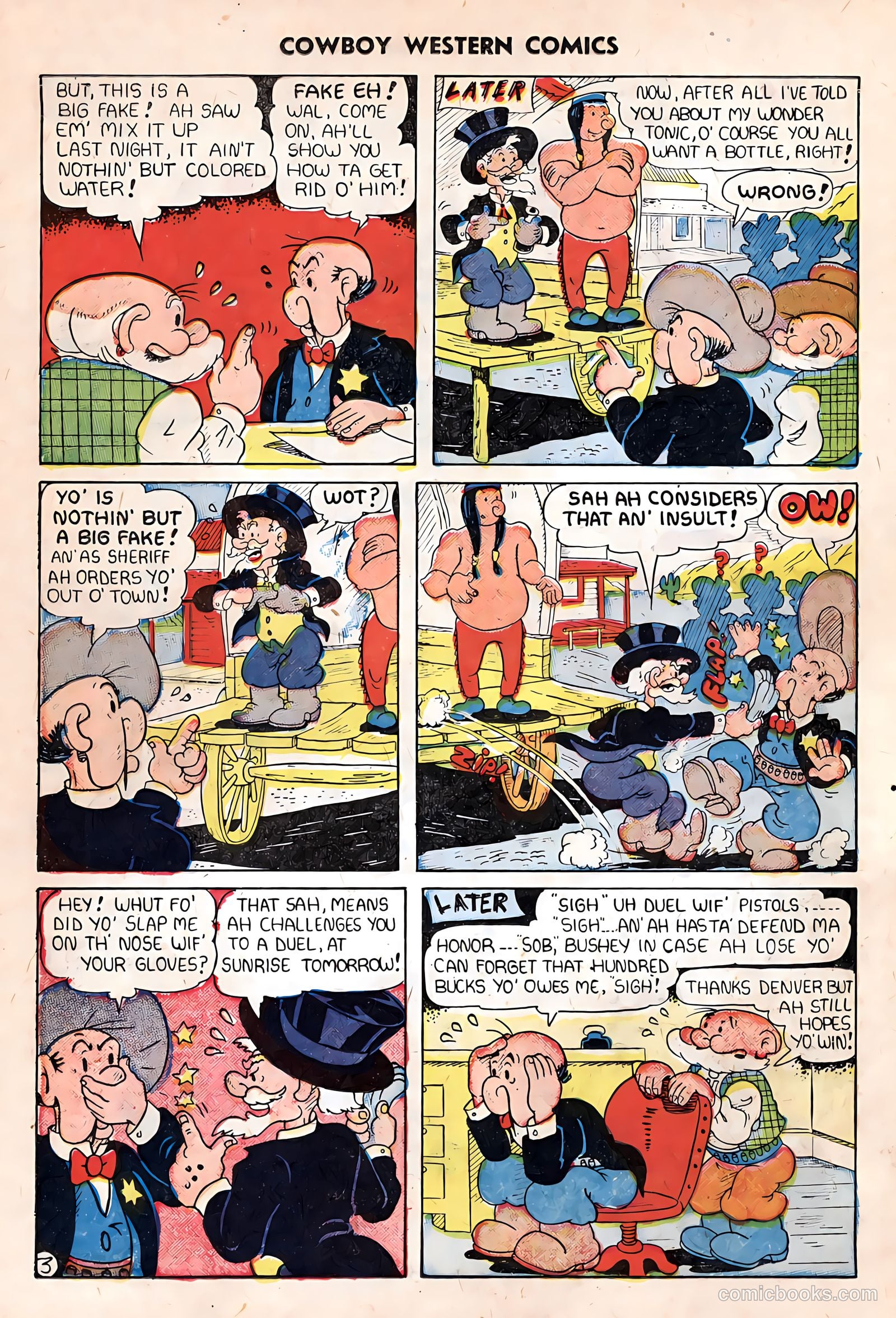 Cowboy Western Comics #25 (1949) — page 15 of 36