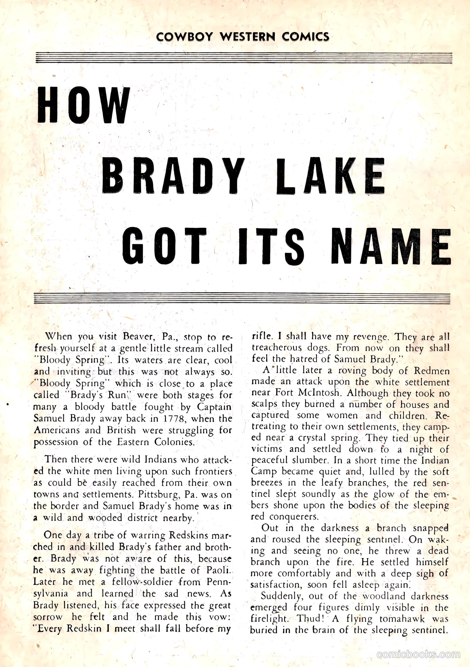 Cowboy Western Comics #25 (1949) — page 18 of 36