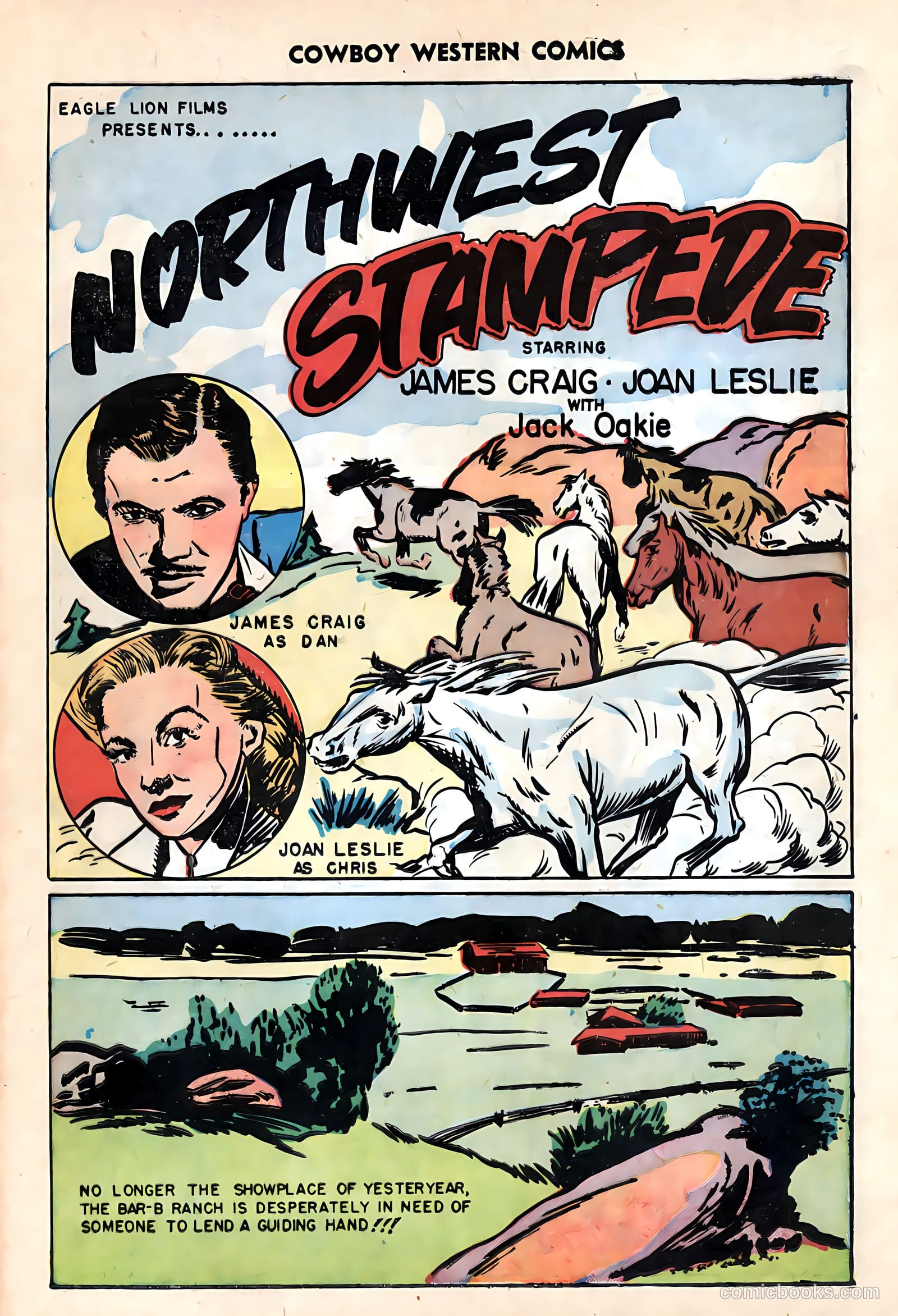 Cowboy Western Comics #25 (1949) — page 21 of 36