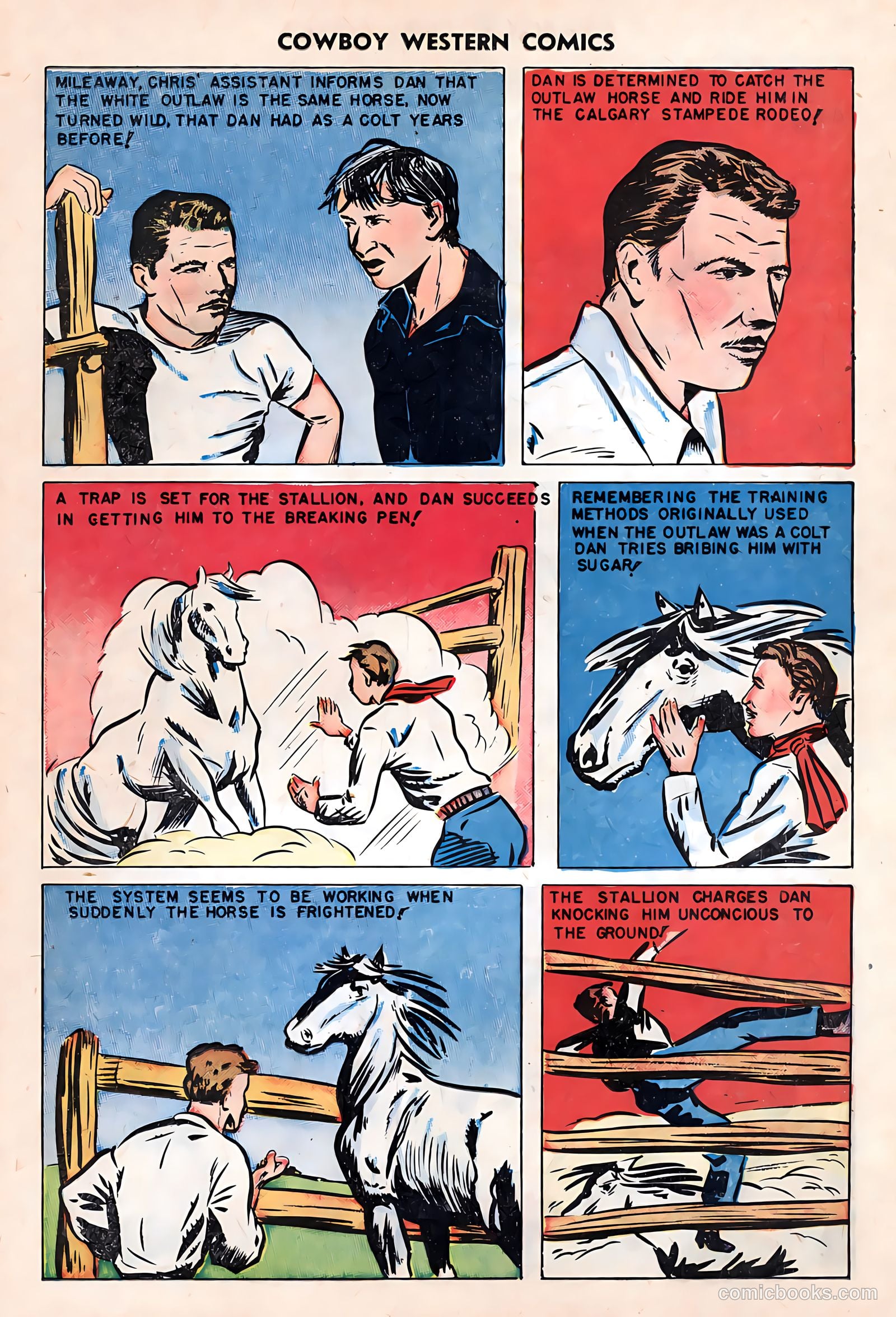 Cowboy Western Comics #25 (1949) — page 23 of 36