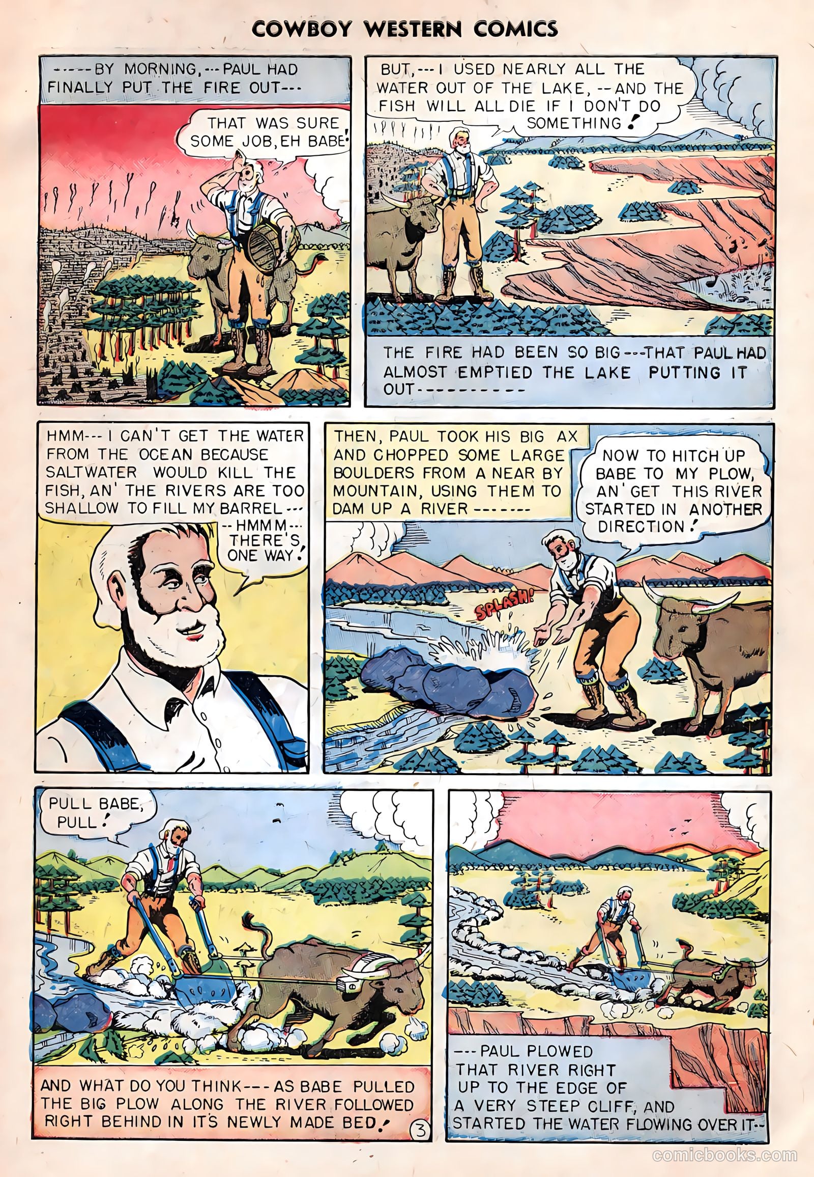 Cowboy Western Comics #25 (1949) — page 31 of 36