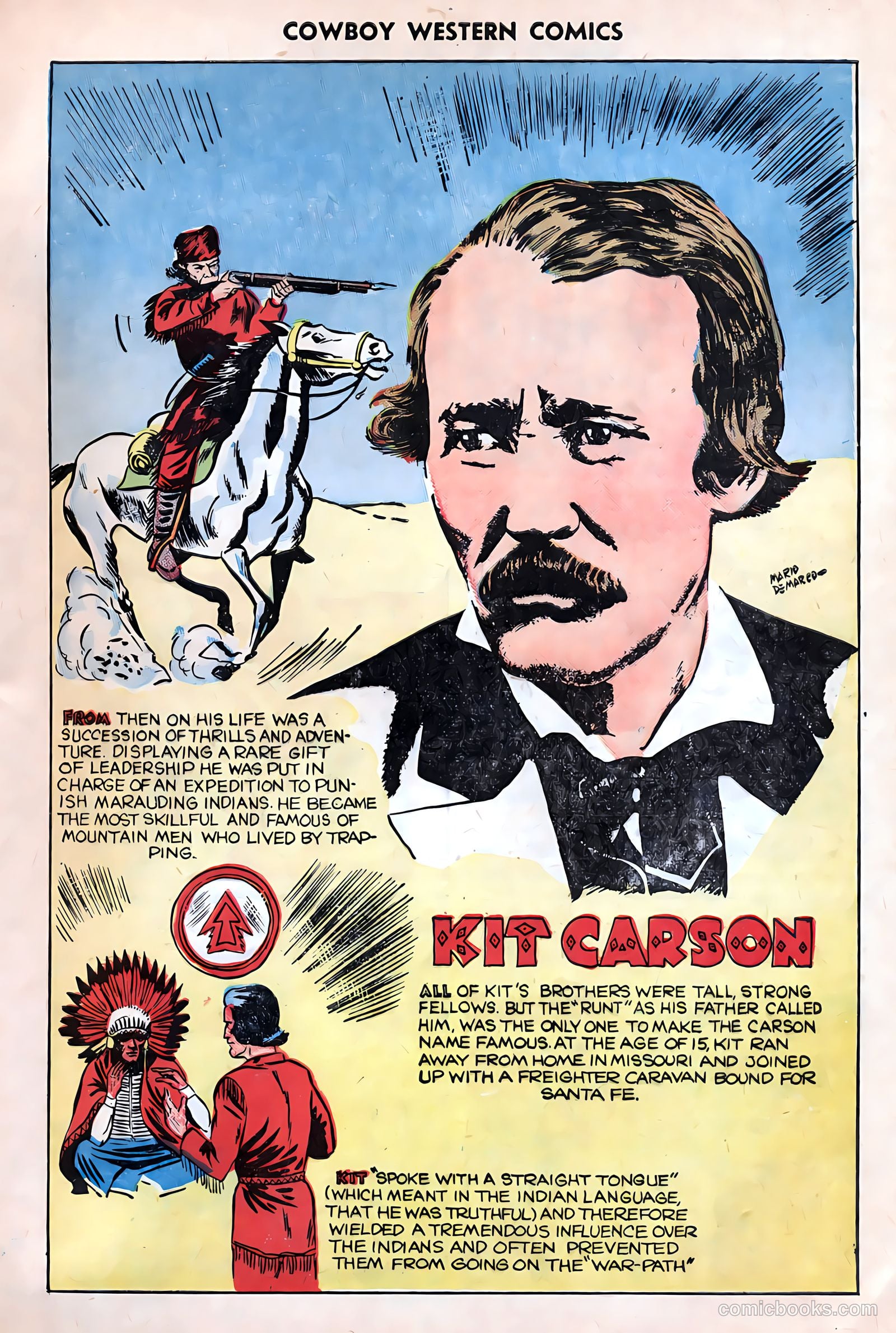 Cowboy Western Comics #25 (1949) — page 33 of 36