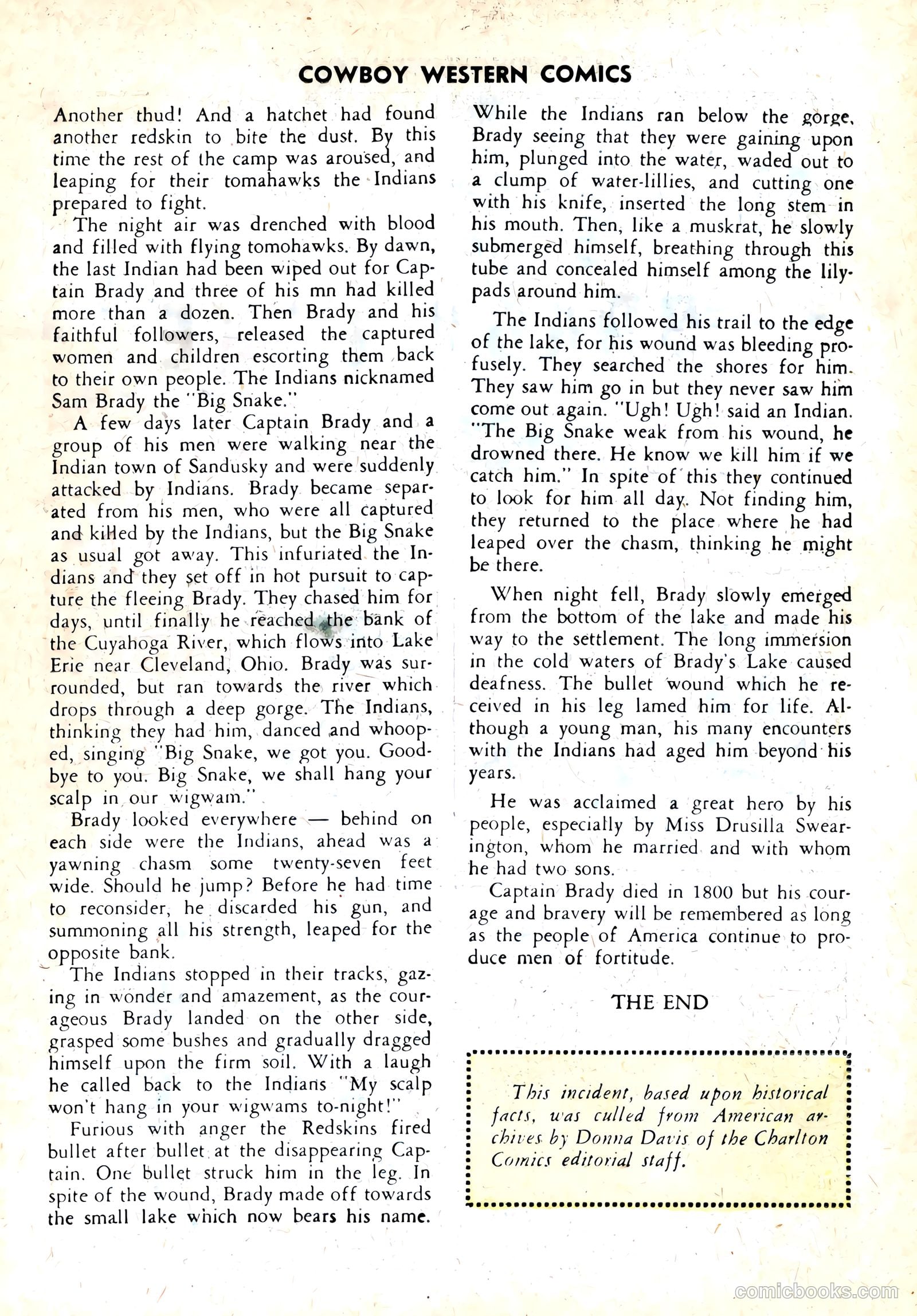 Cowboy Western Comics #25 (1949) — page 19 of 36