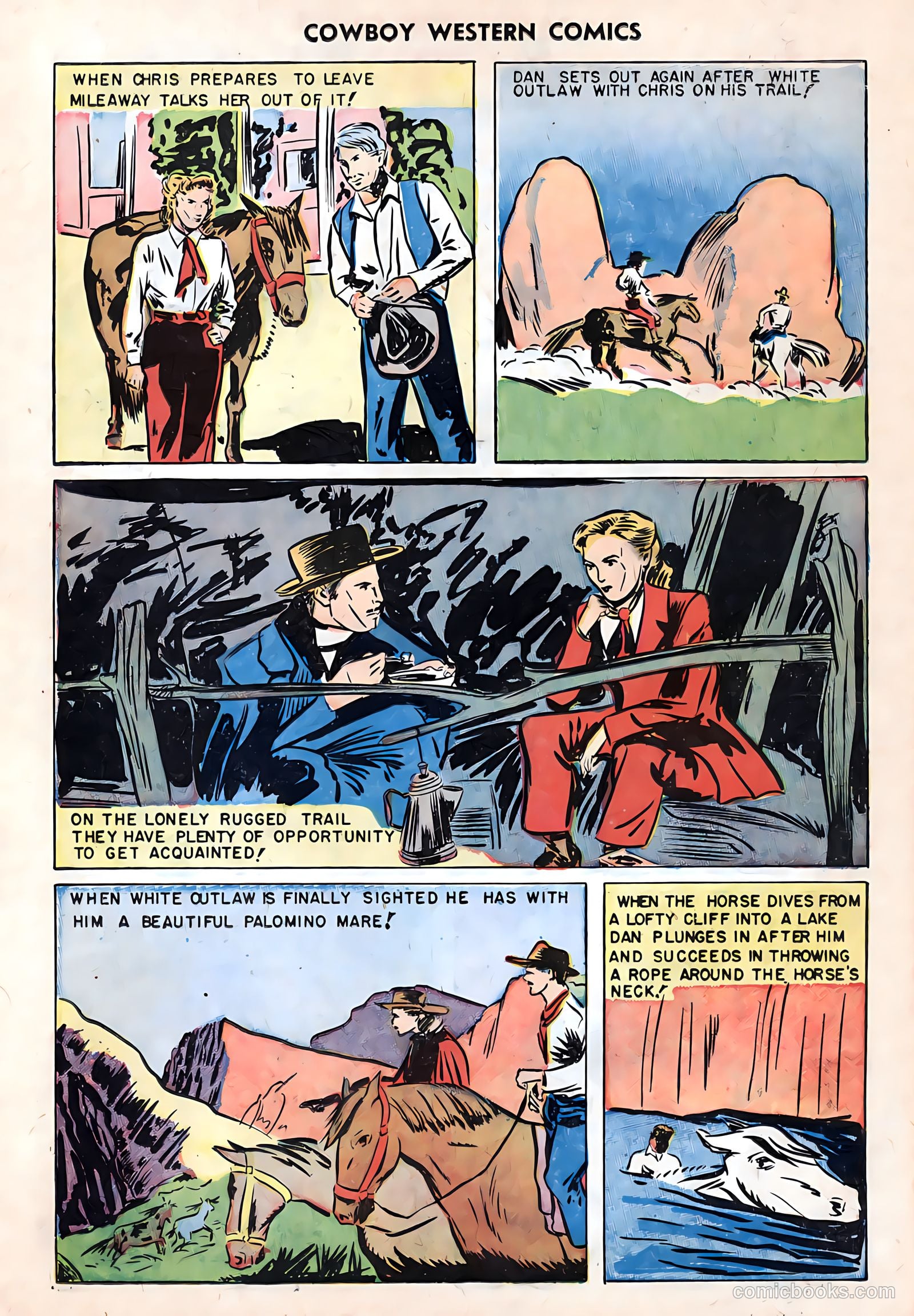 Cowboy Western Comics #25 (1949) — page 26 of 36
