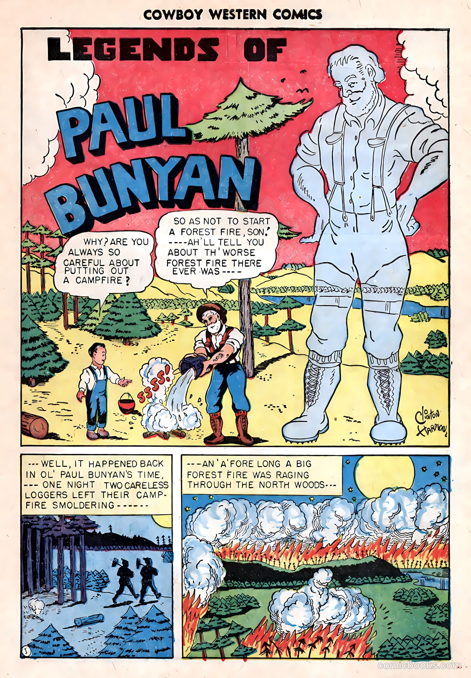 Cowboy Western Comics #25 (1949) — page 29 of 36