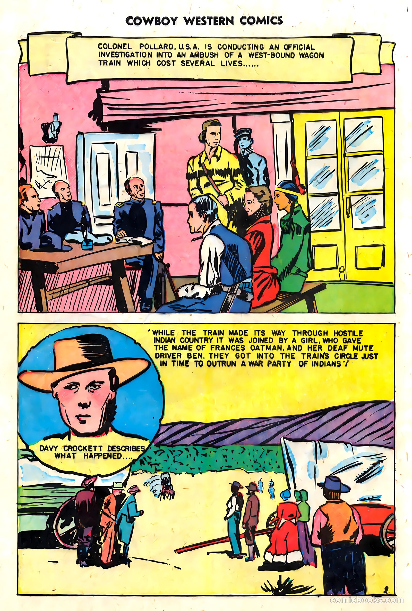 Cowboy Western Comics #26 (1950) — page 4 of 36