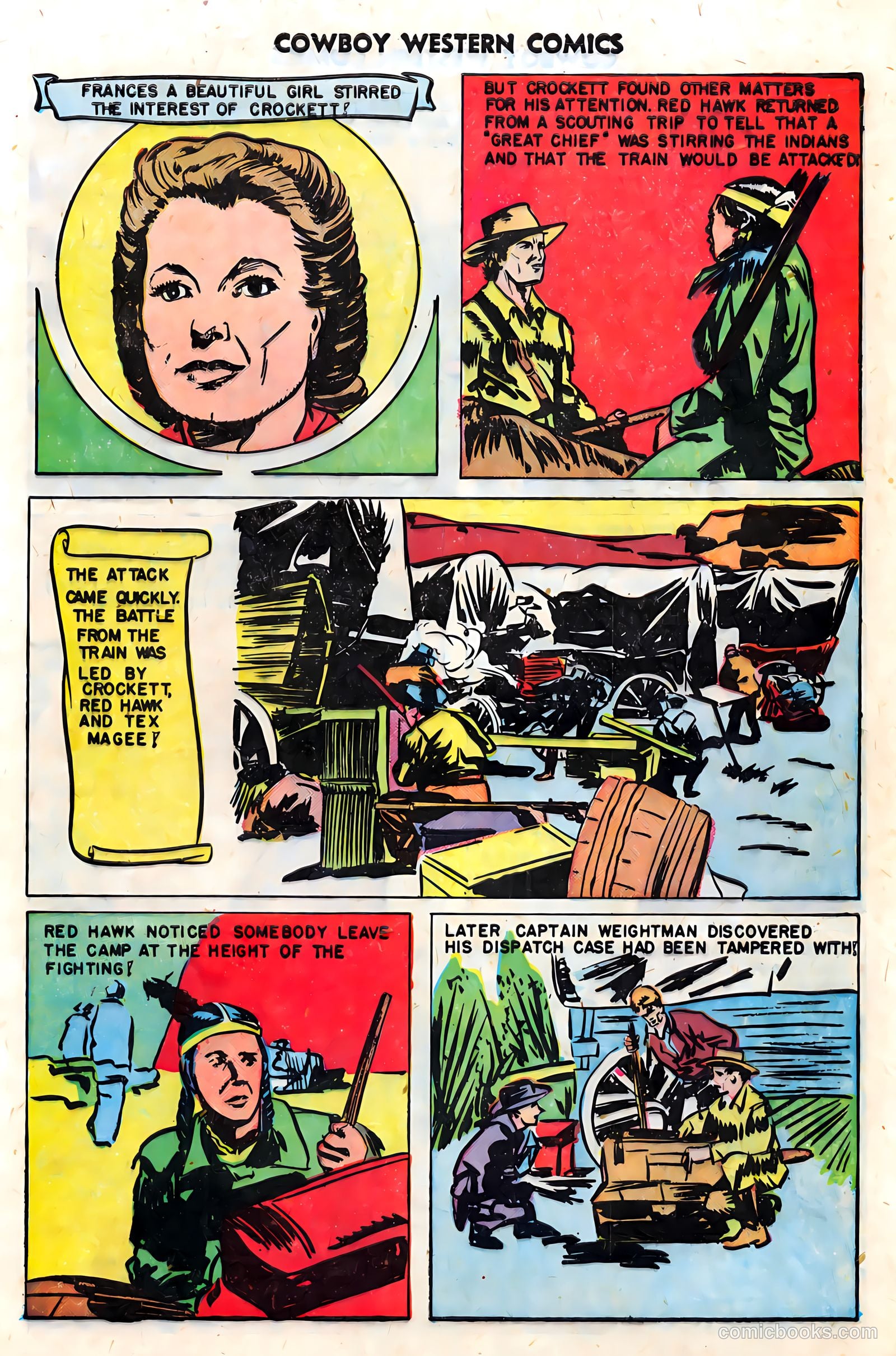 Cowboy Western Comics #26 (1950) — page 5 of 36