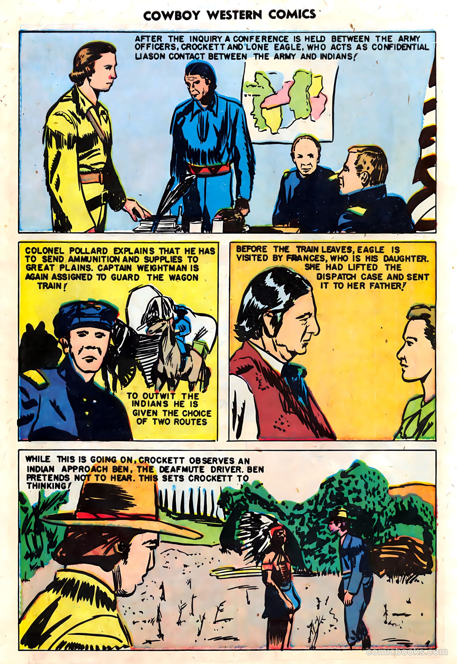 Cowboy Western Comics #26 (1950) — page 6 of 36