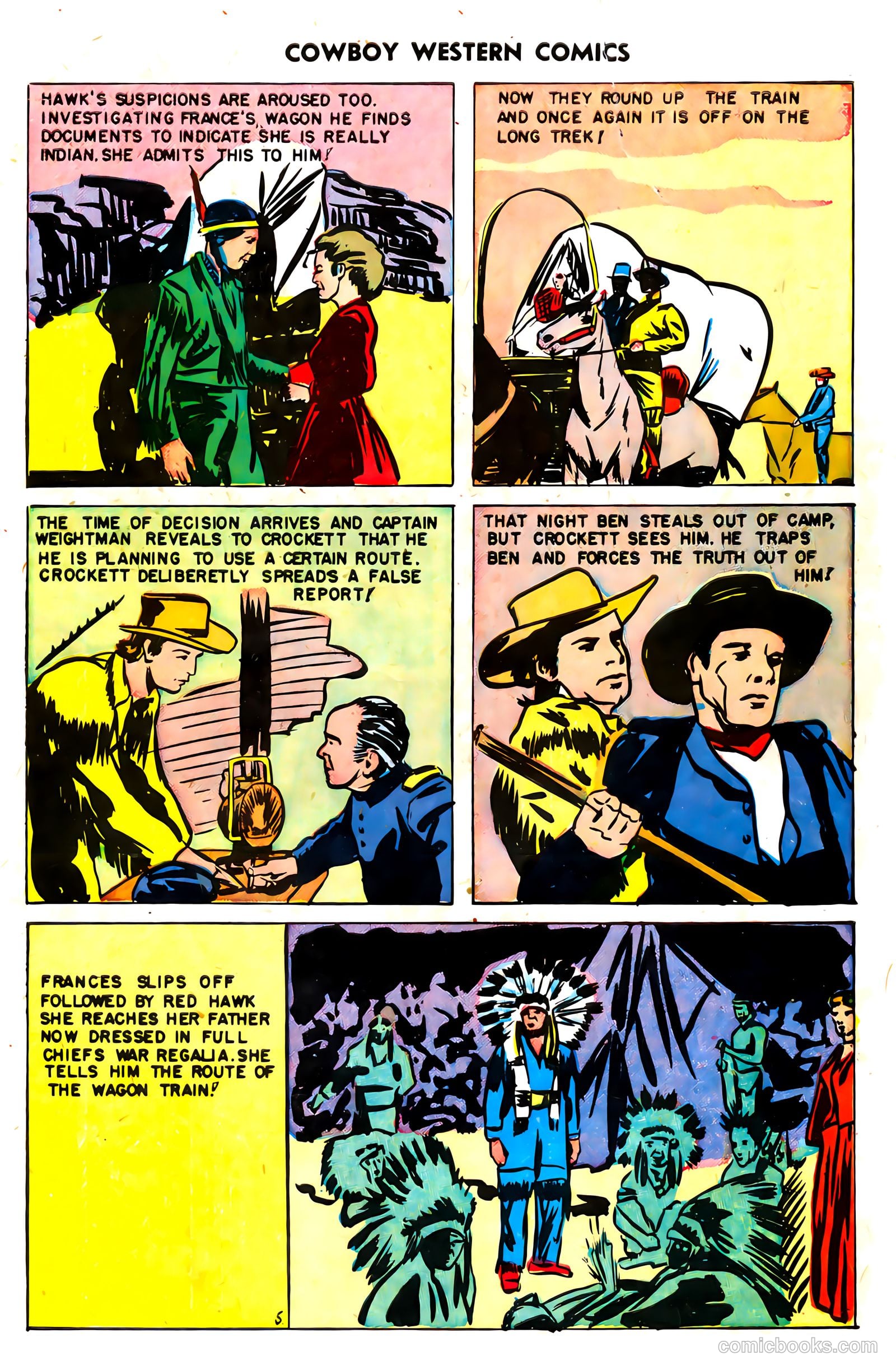 Cowboy Western Comics #26 (1950) — page 7 of 36