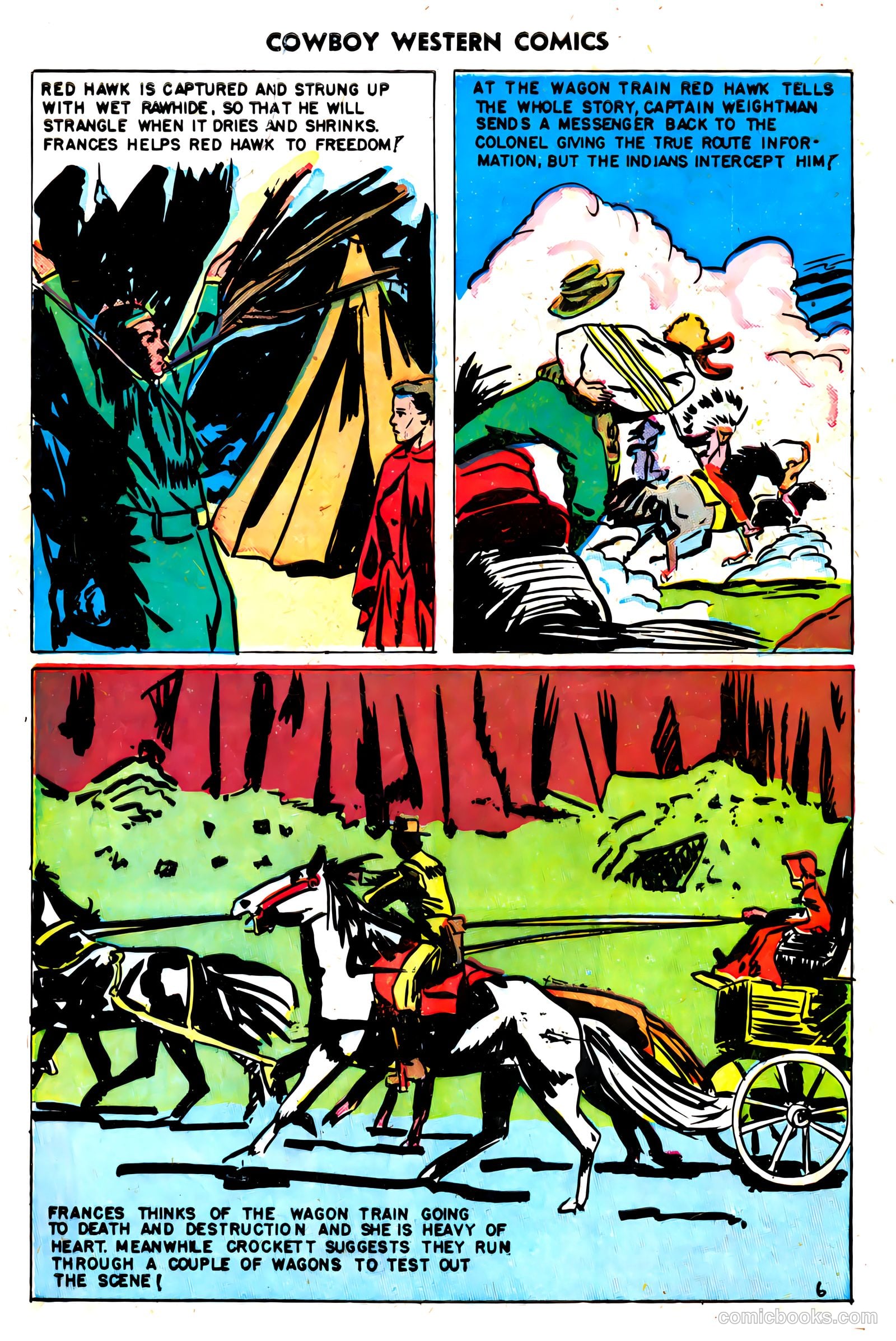 Cowboy Western Comics #26 (1950) — page 8 of 36