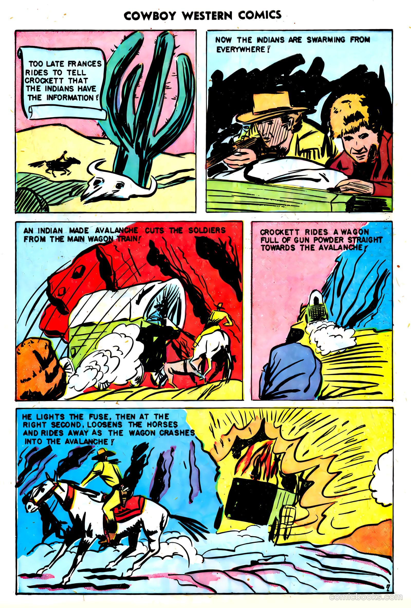 Cowboy Western Comics #26 (1950) — page 9 of 36
