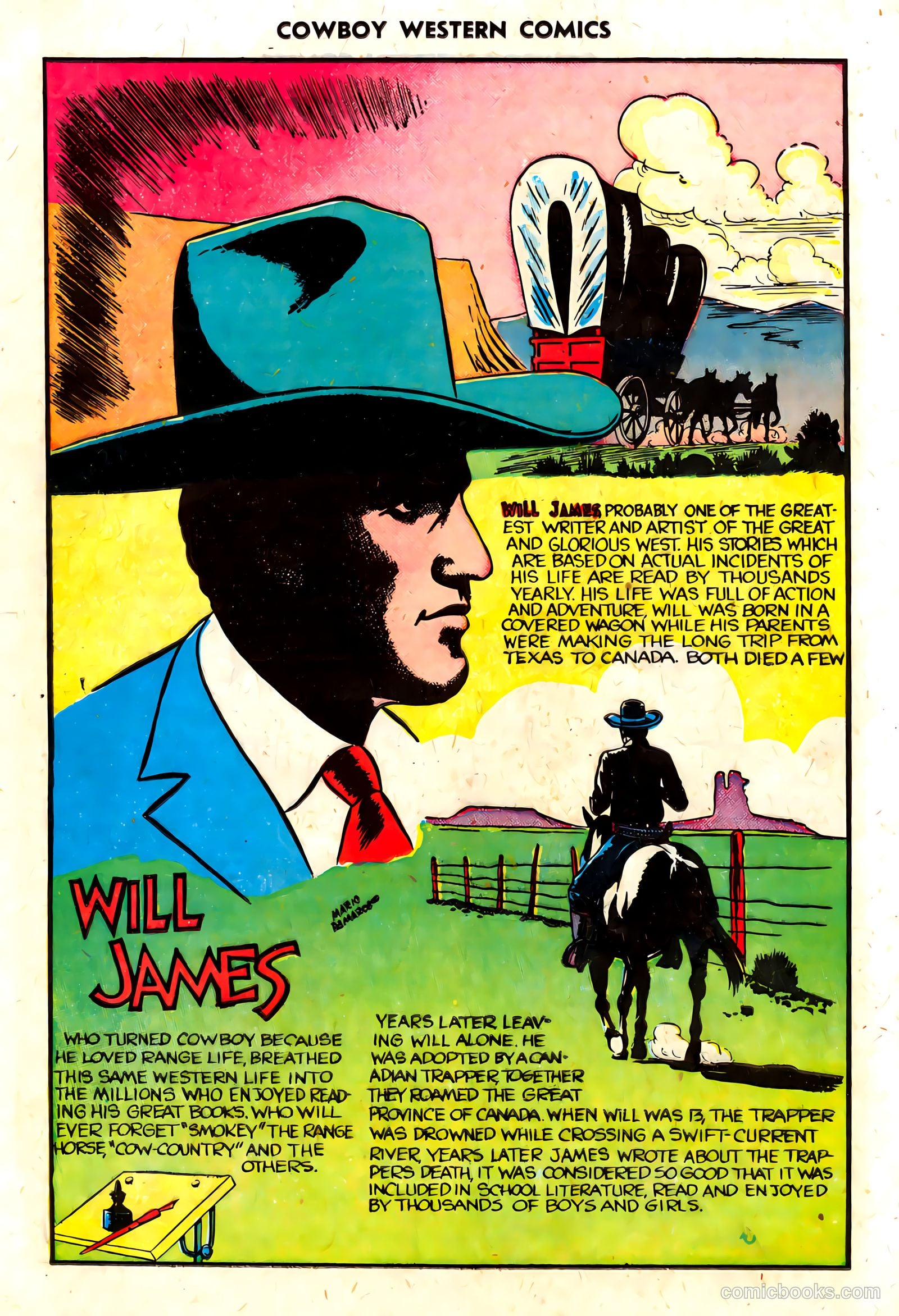 Cowboy Western Comics #26 (1950) — page 20 of 36