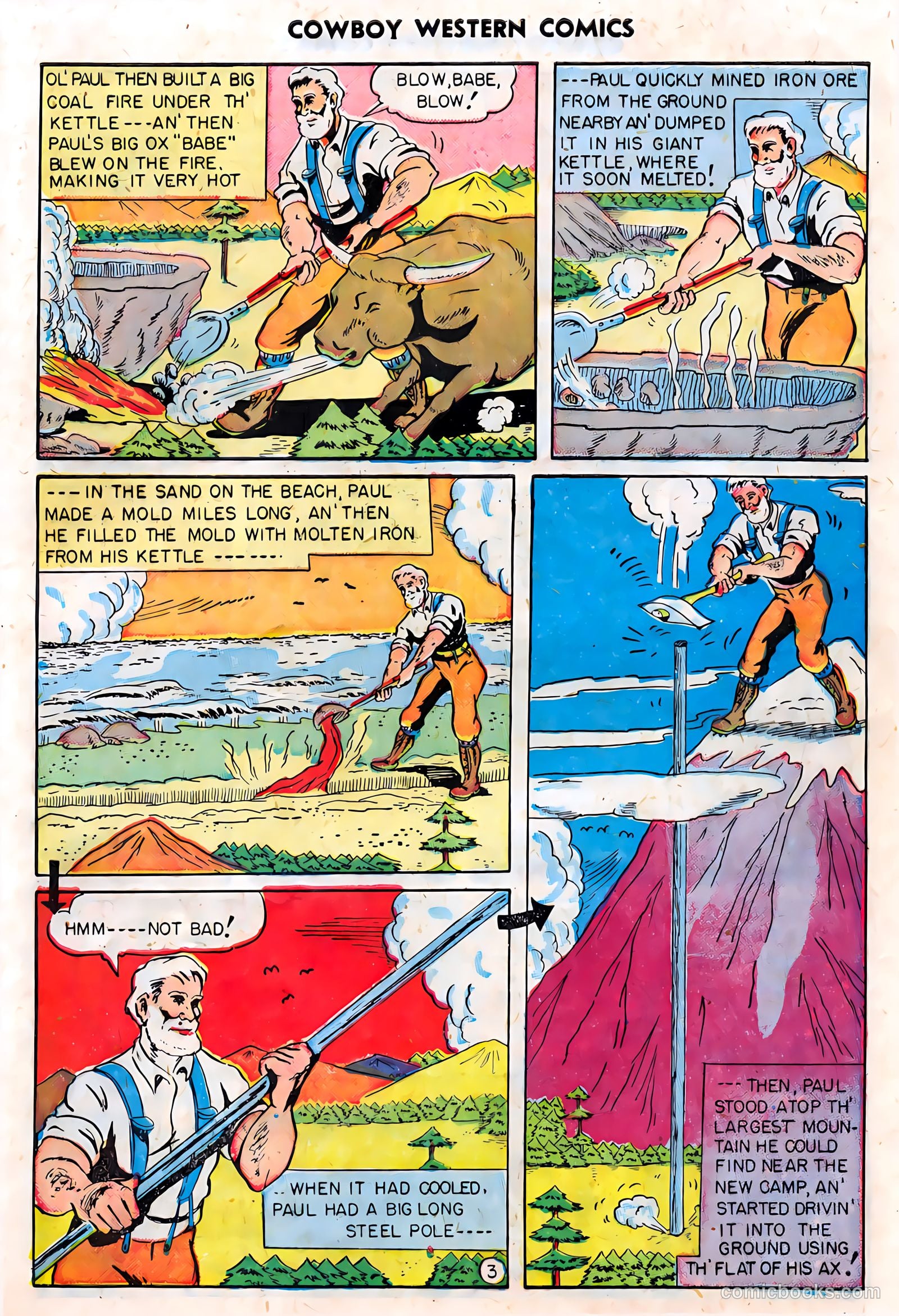 Cowboy Western Comics #26 (1950) — page 29 of 36