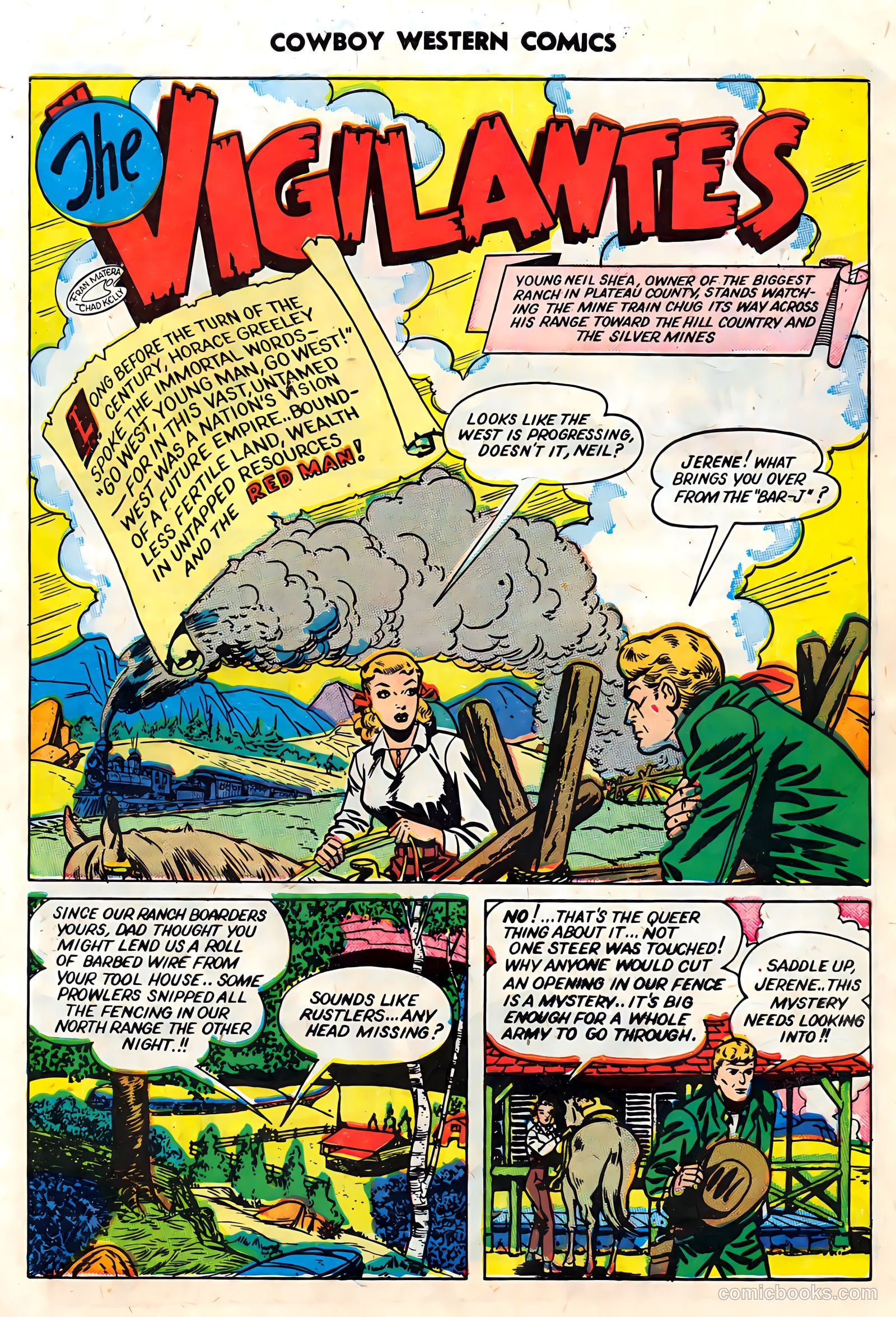 Cowboy Western Comics #26 (1950) — page 31 of 36