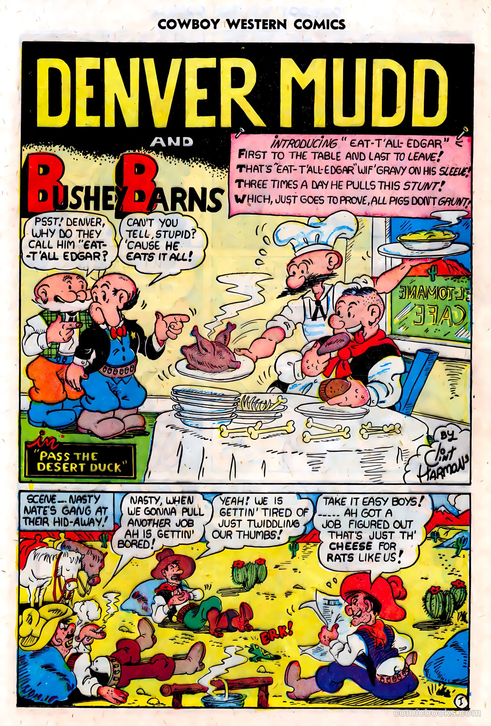 Cowboy Western Comics #26 (1950) — page 21 of 36