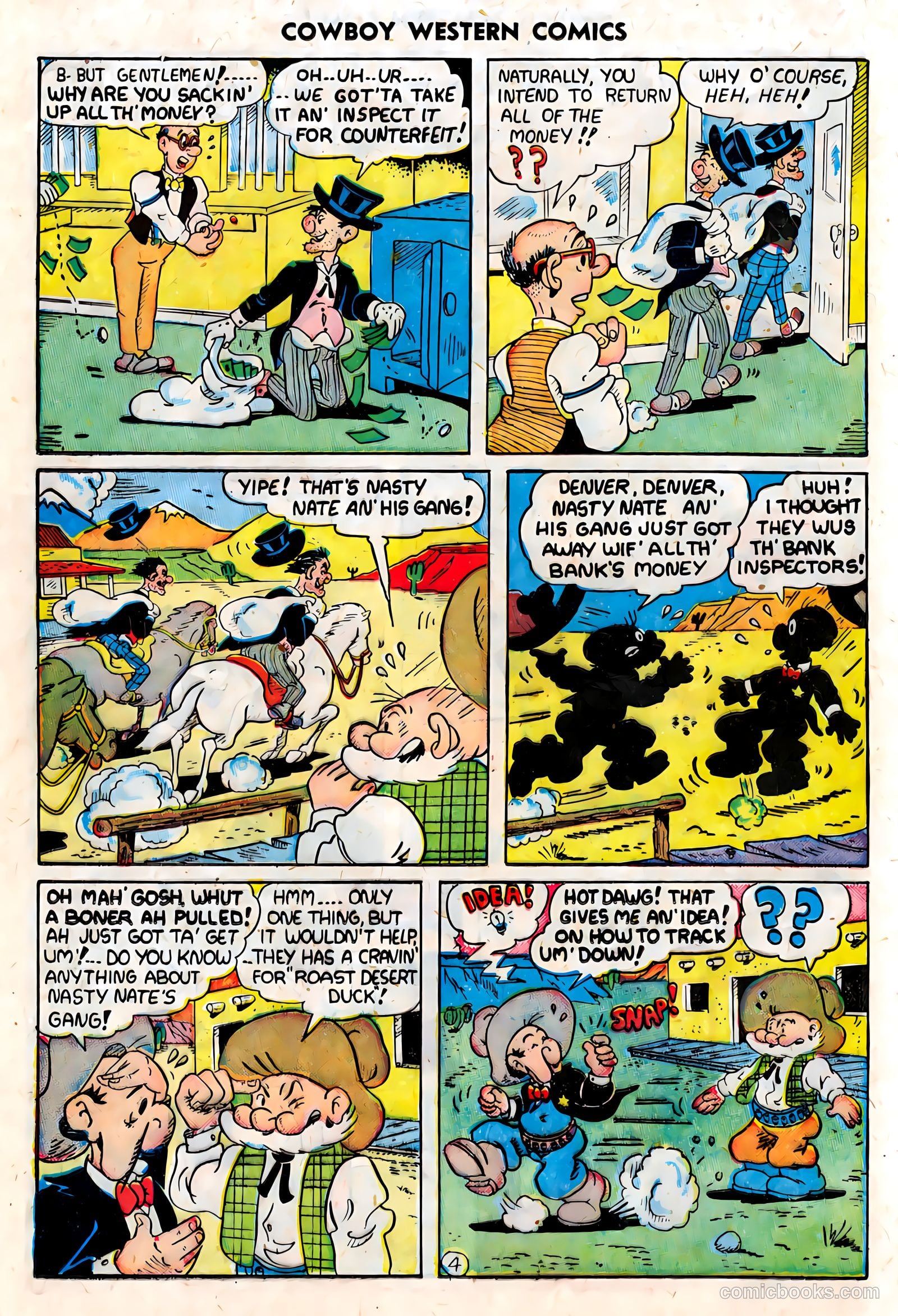 Cowboy Western Comics #26 (1950) — page 24 of 36