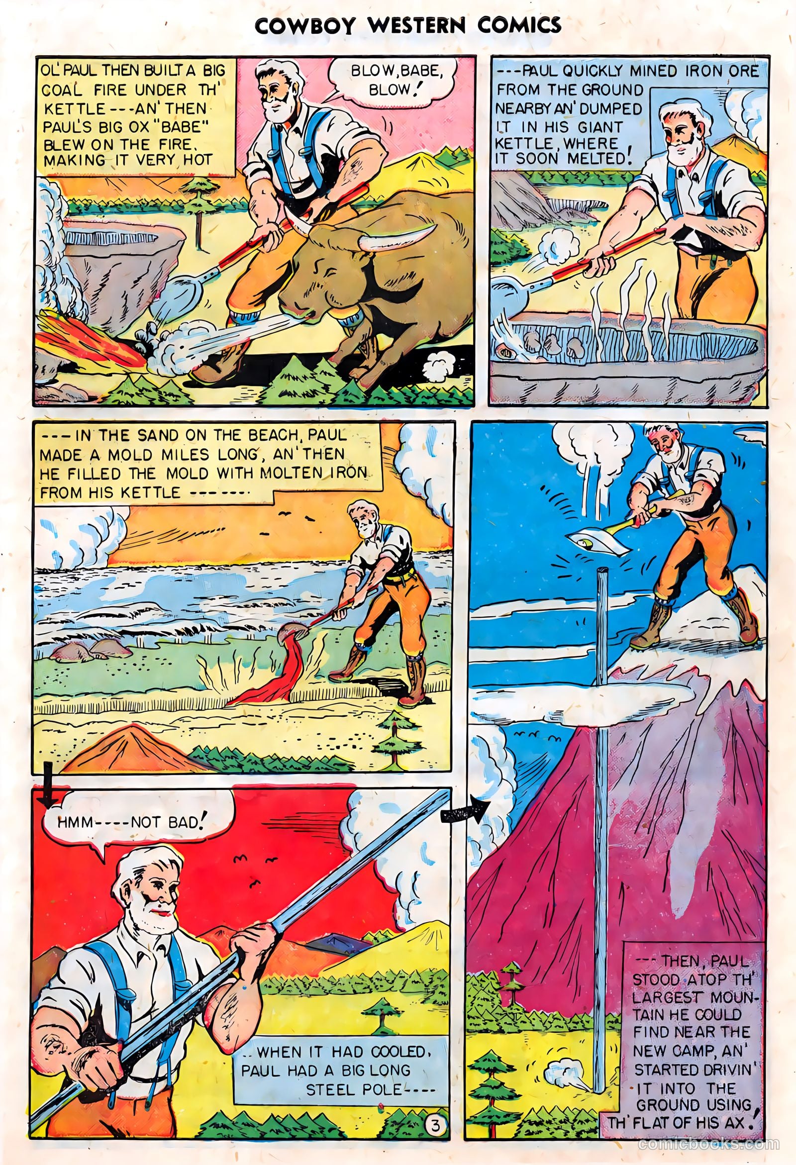 Cowboy Western Comics #26 (1950) — page 29 of 36