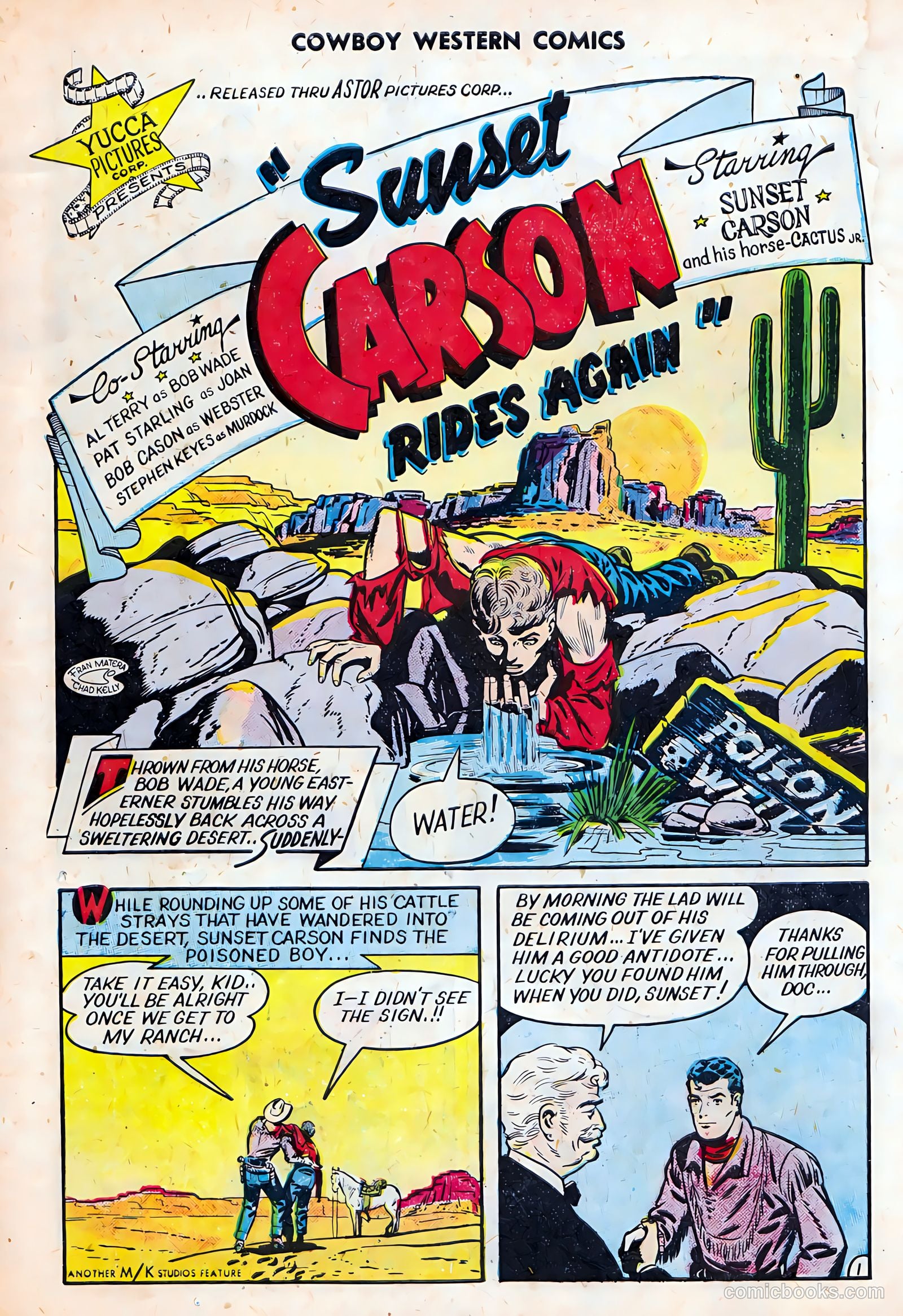 Cowboy Western Comics #27 (1950) — page 3 of 36