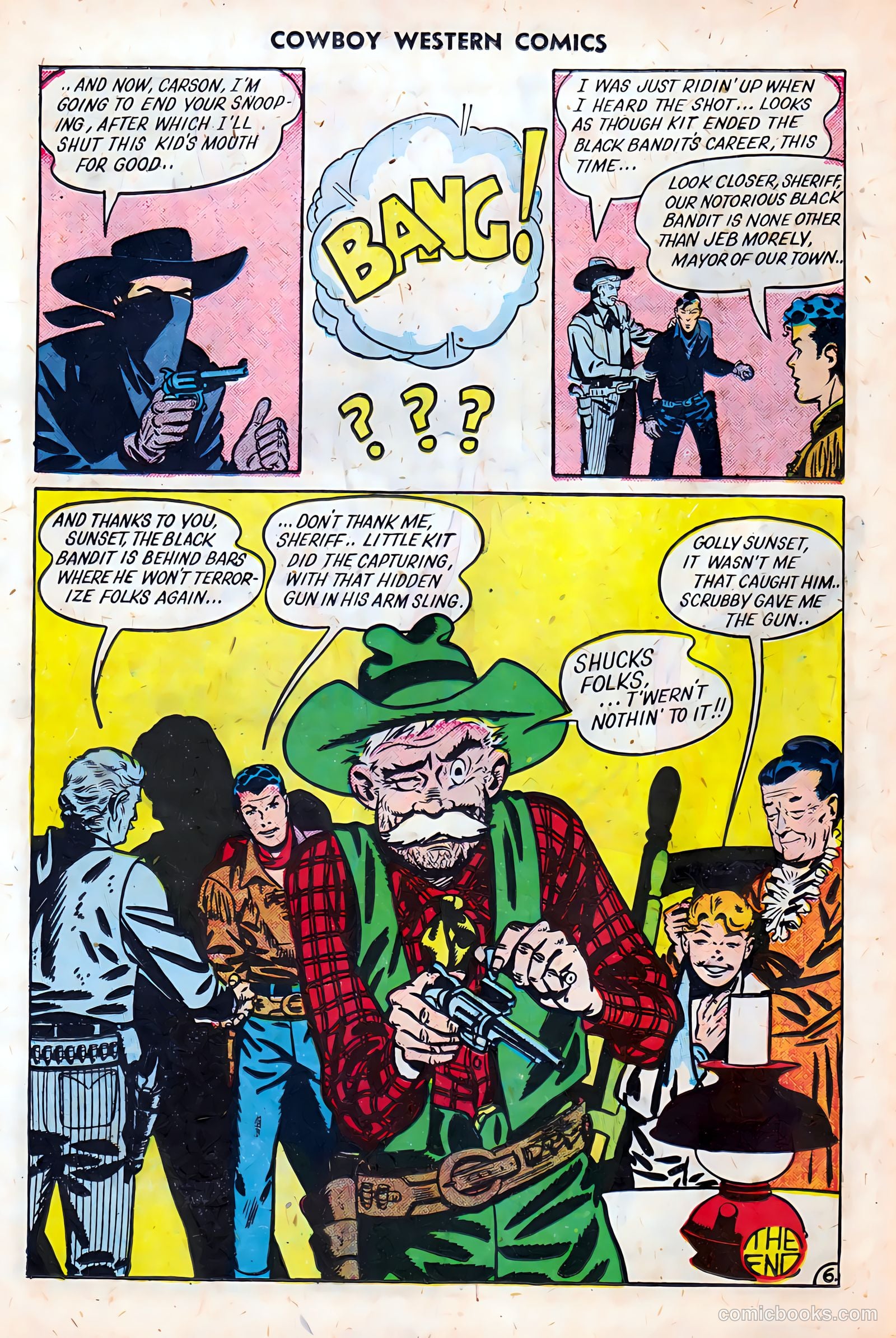 Cowboy Western Comics #27 (1950) — page 18 of 36