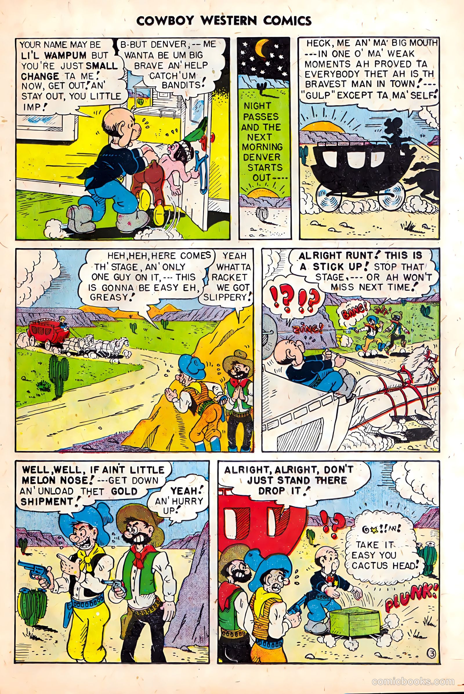 Cowboy Western Comics #27 (1950) — page 23 of 36