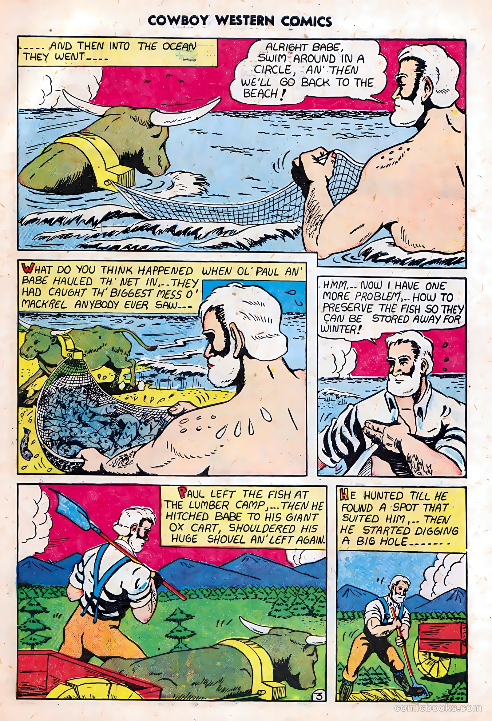 Cowboy Western Comics #27 (1950) — page 31 of 36