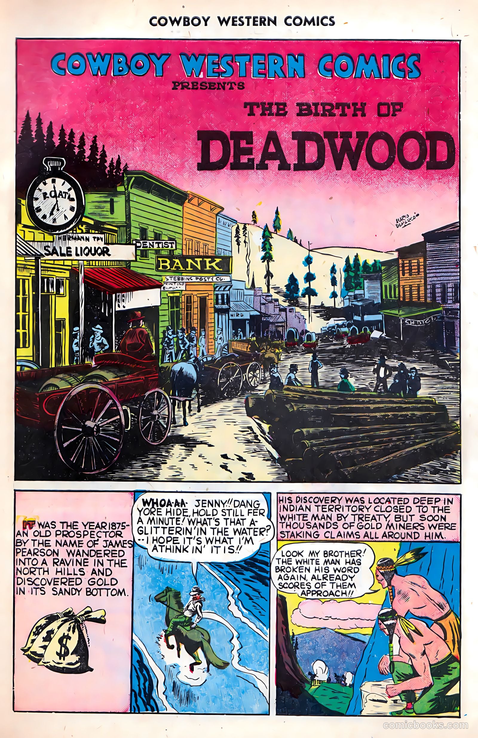 Cowboy Western Comics #27 (1950) — page 33 of 36