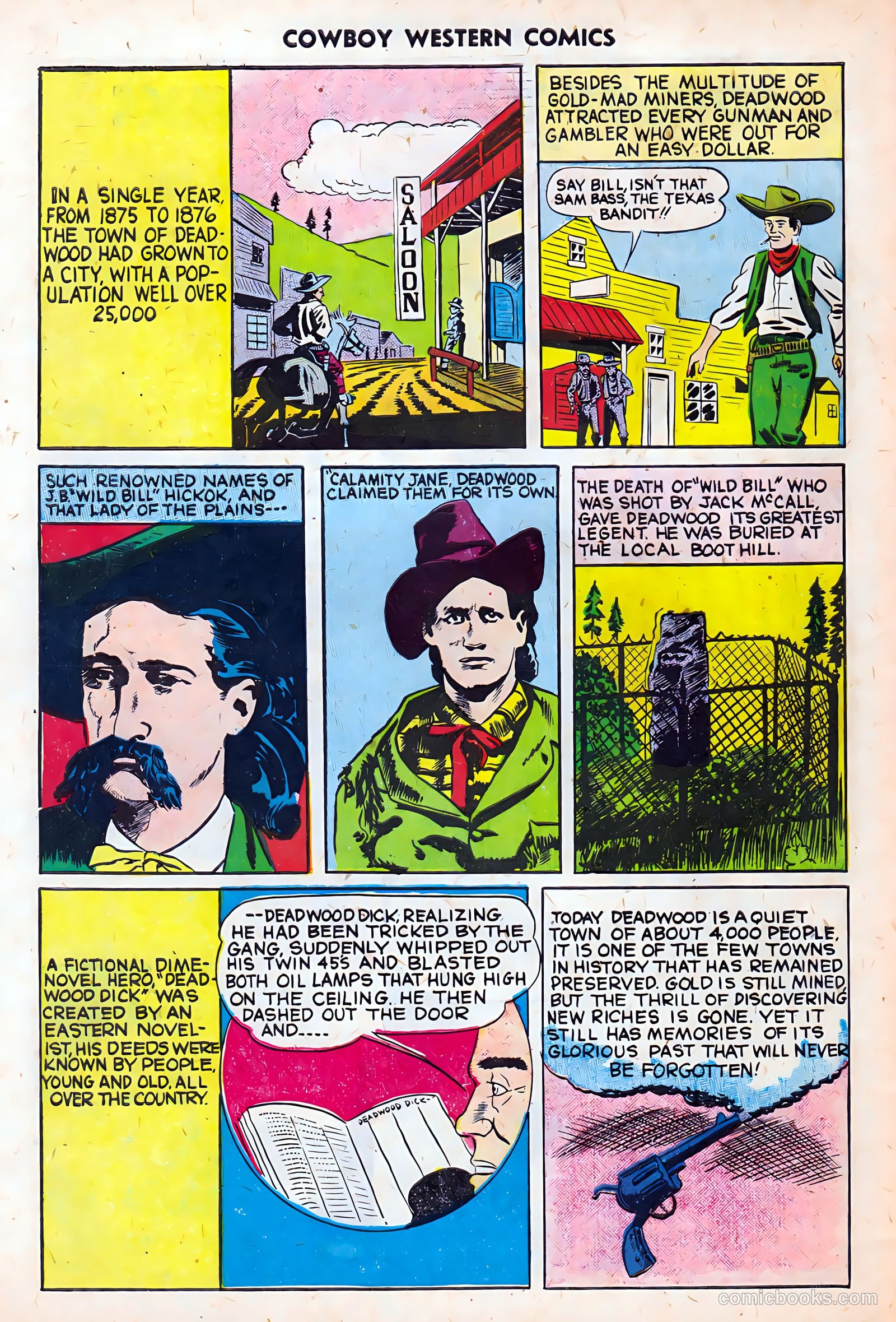 Cowboy Western Comics #27 (1950) — page 34 of 36