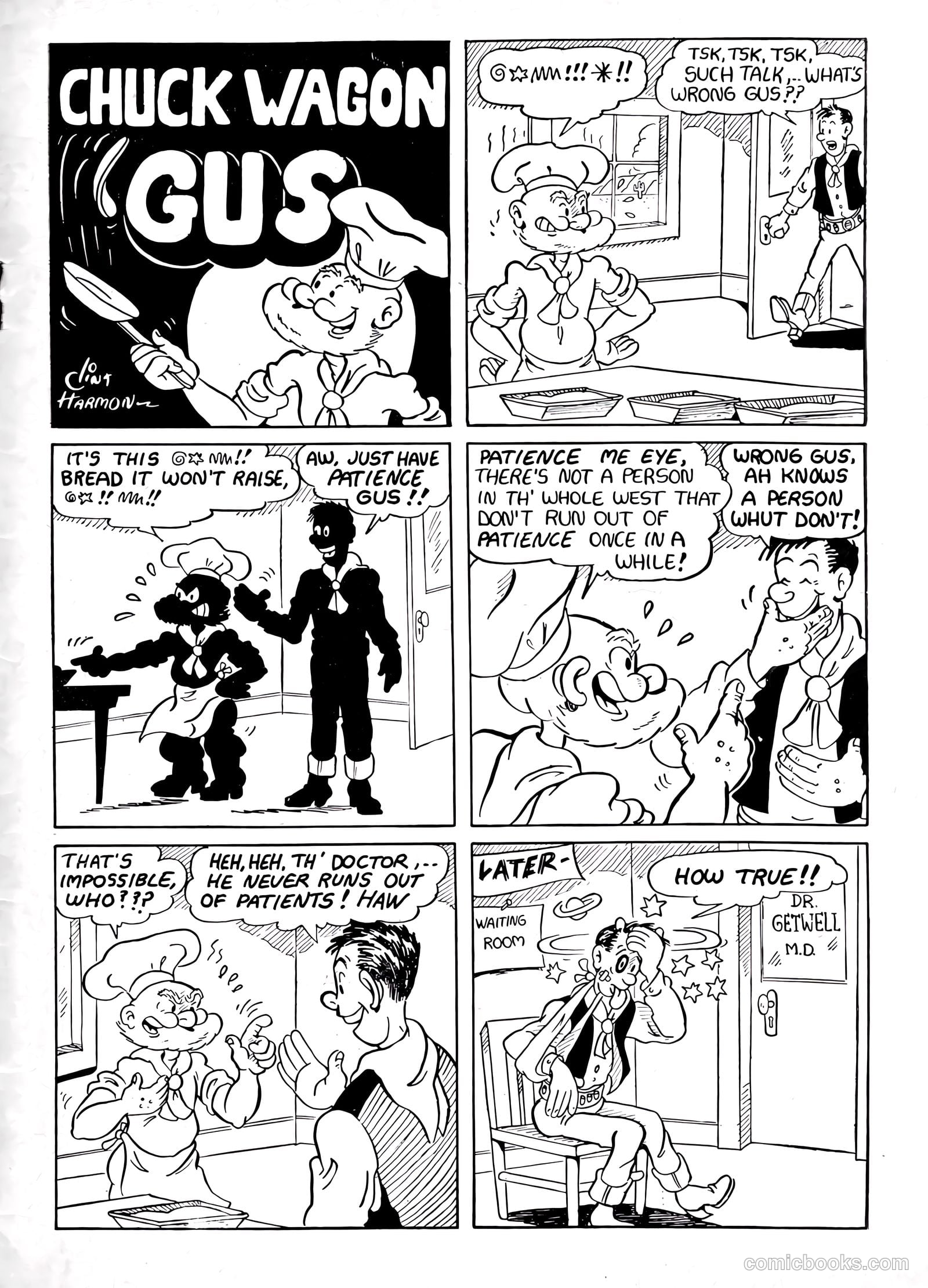 Cowboy Western Comics #27 (1950) — page 35 of 36