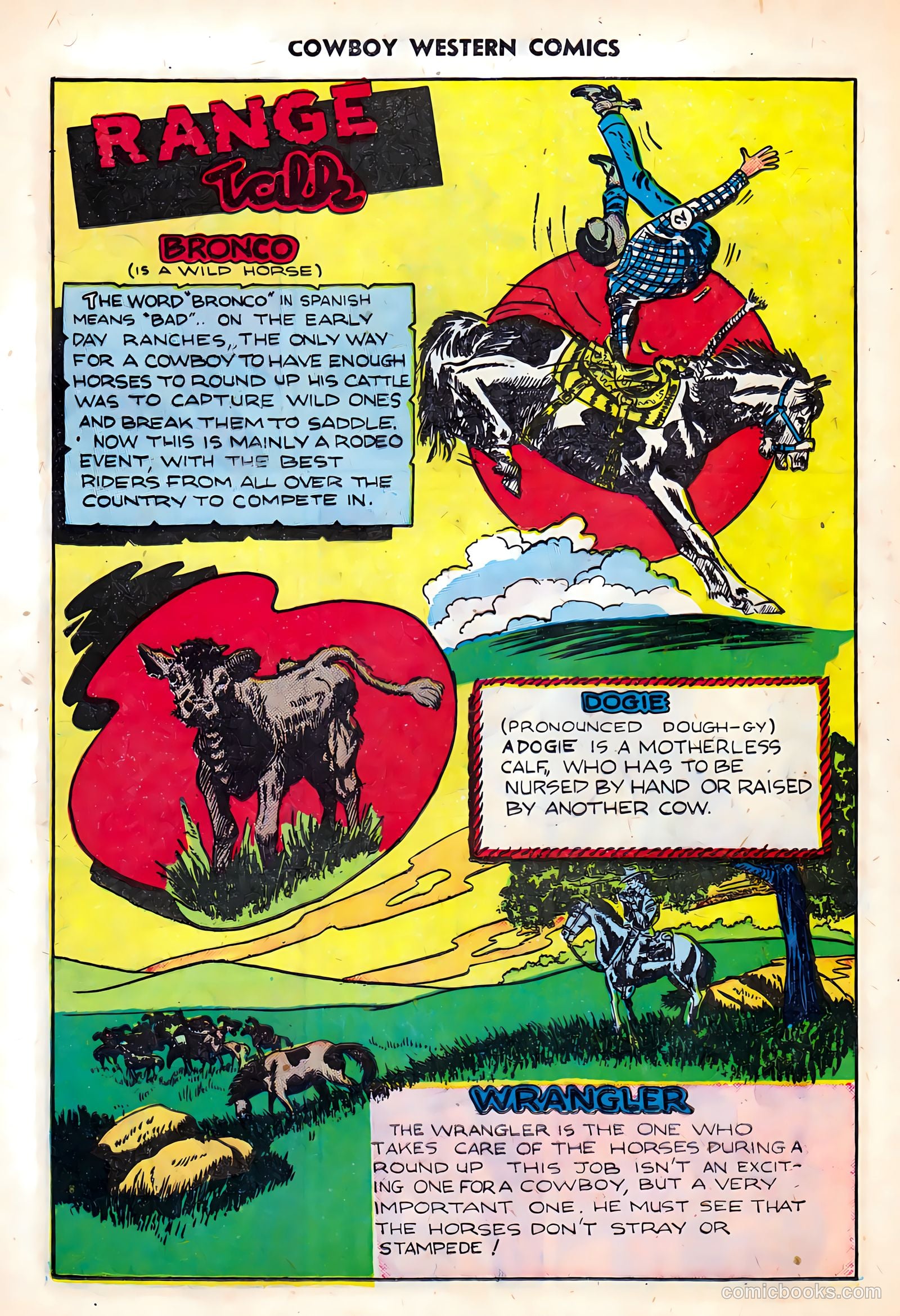 Cowboy Western Comics #27 (1950) — page 12 of 36