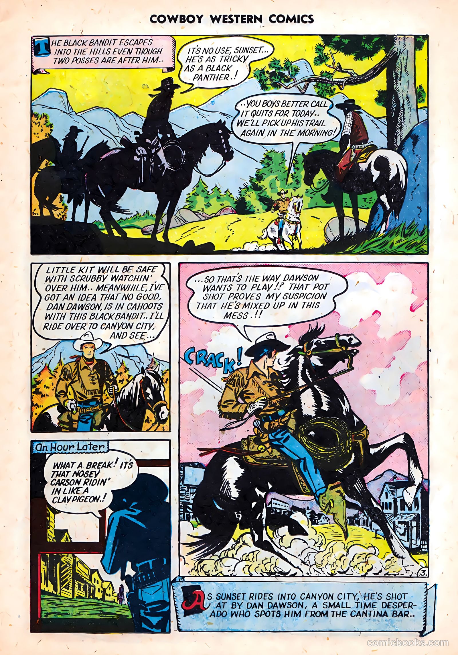 Cowboy Western Comics #27 (1950) — page 15 of 36
