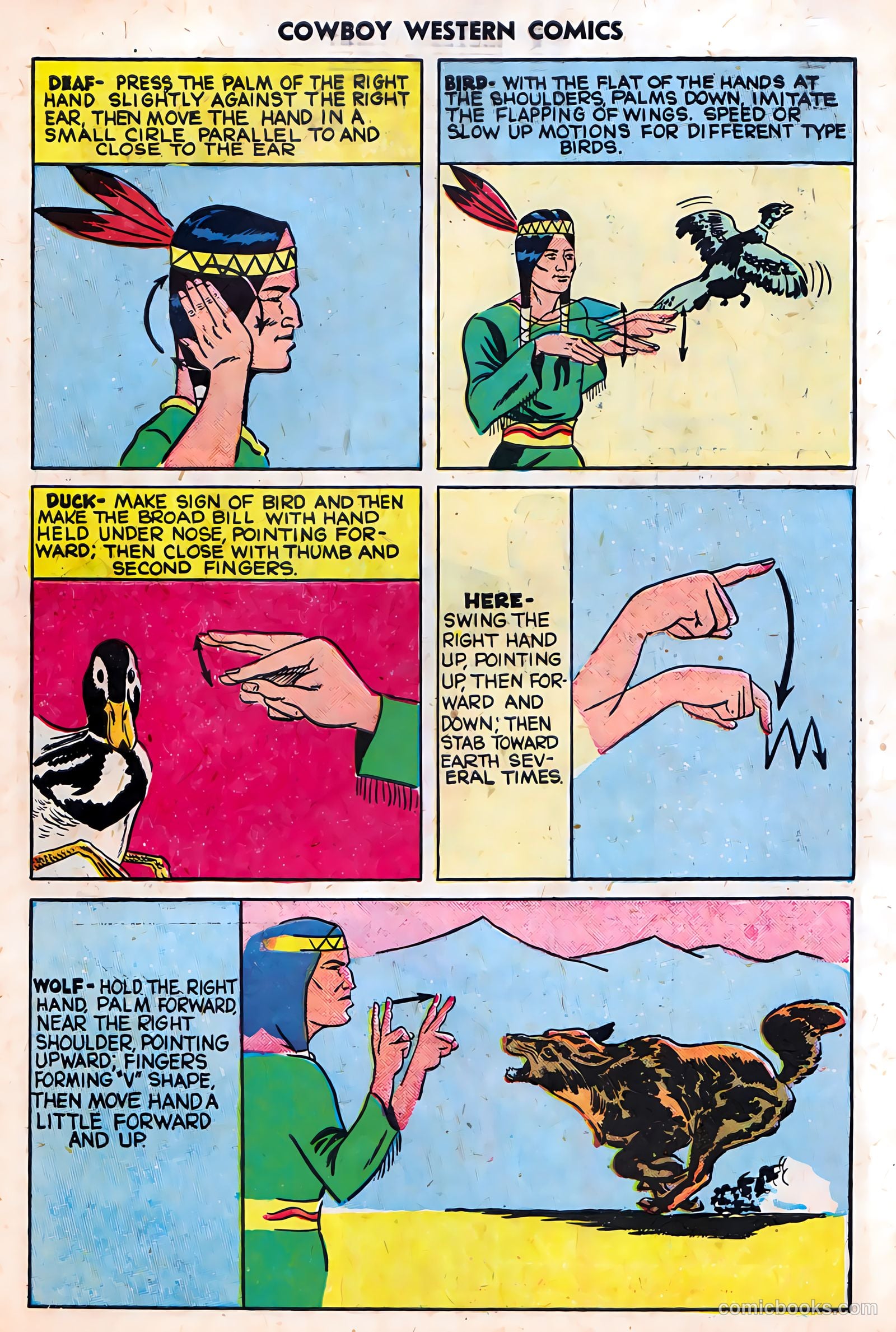 Cowboy Western Comics #27 (1950) — page 27 of 36