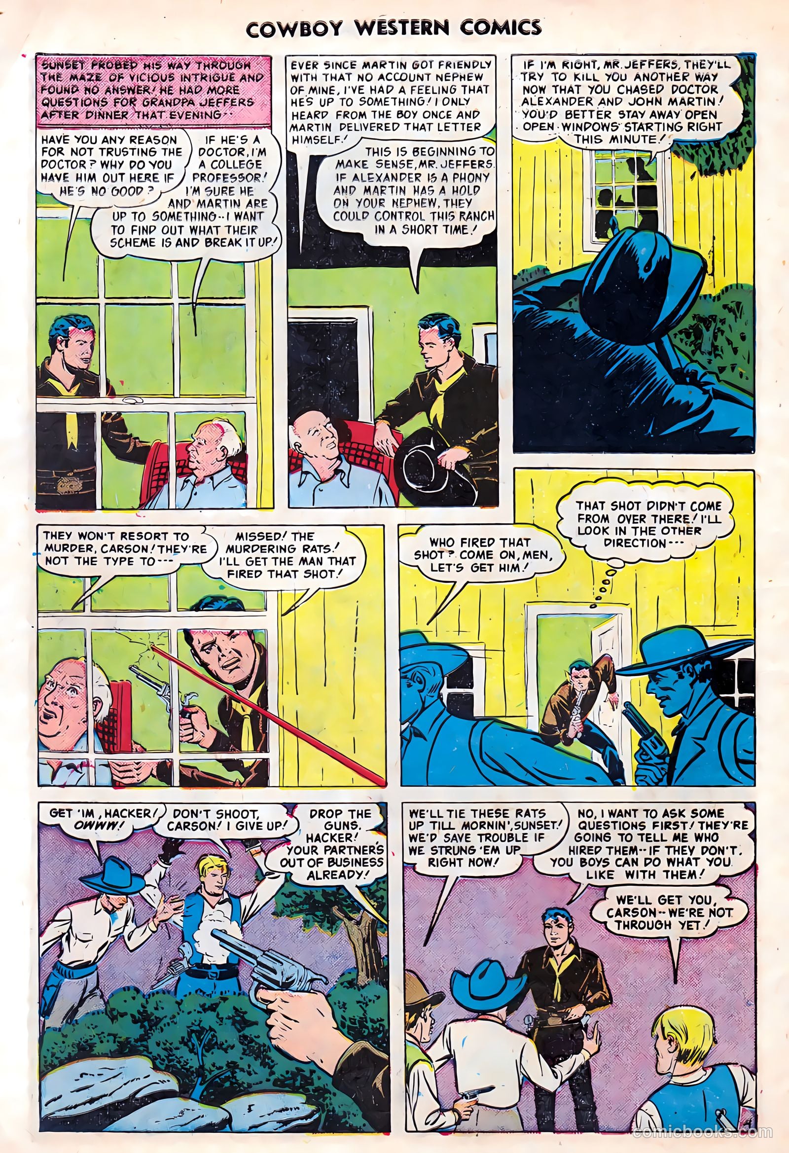 Cowboy Western Comics #28 (1950) — page 6 of 36