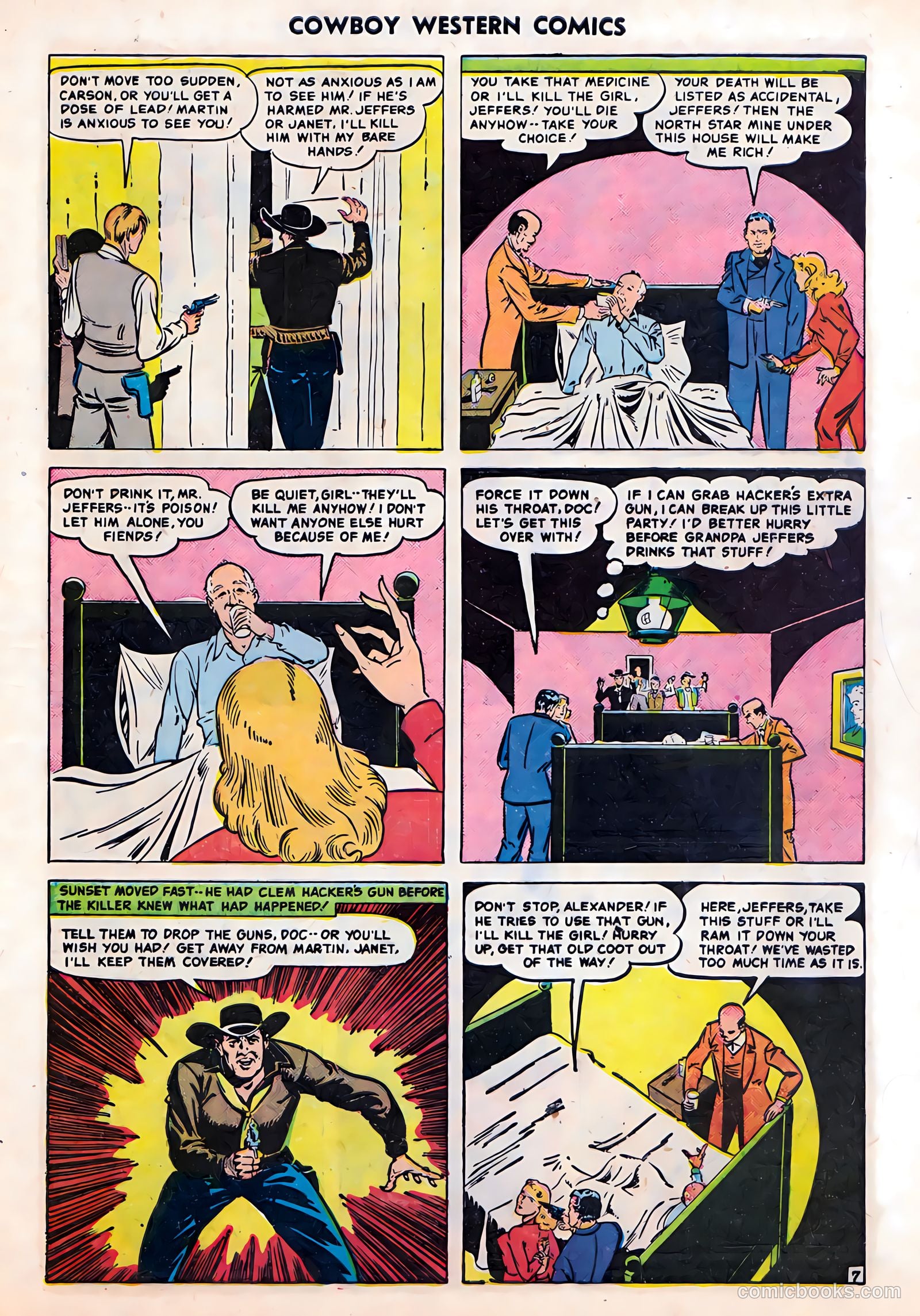Cowboy Western Comics #28 (1950) — page 9 of 36
