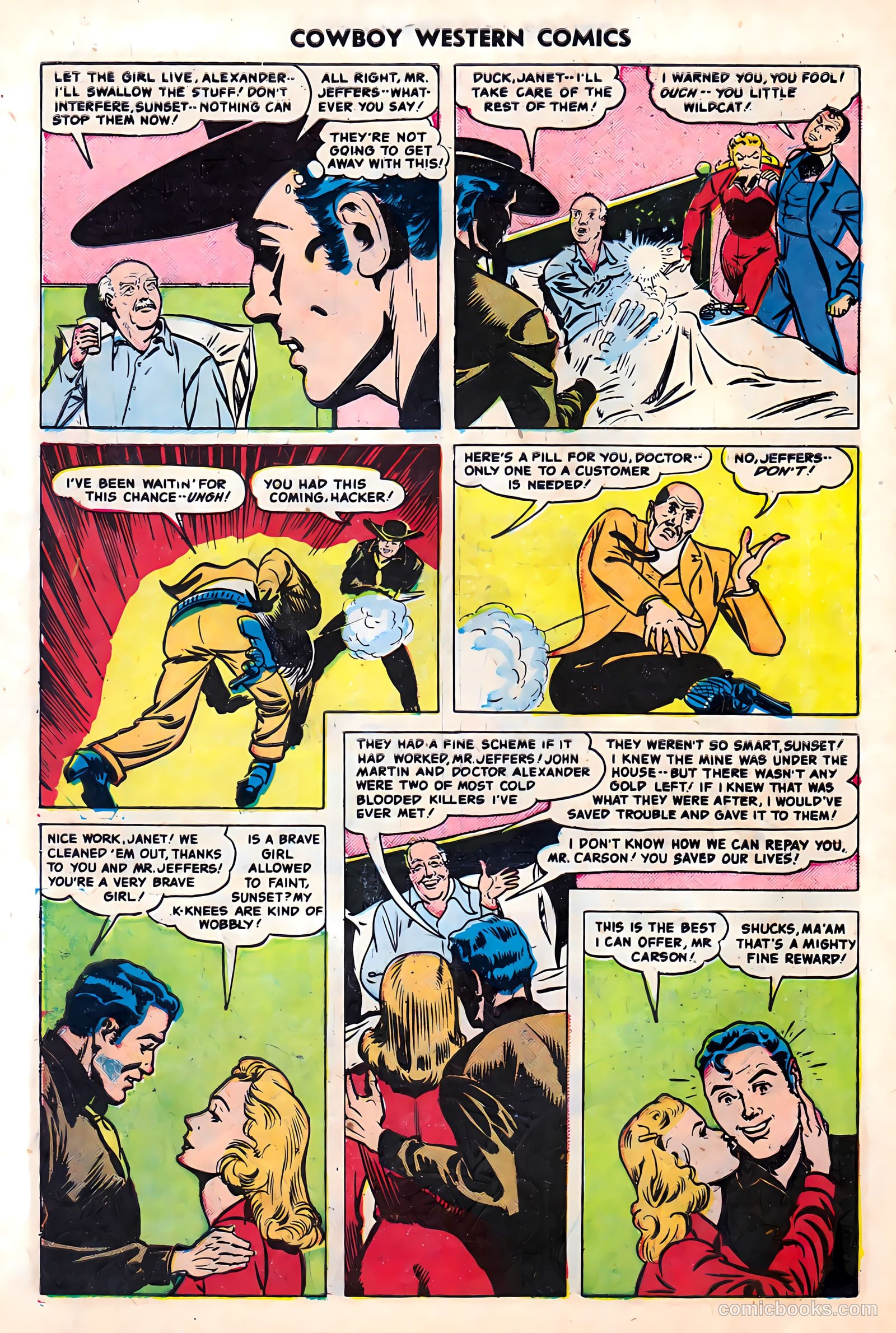 Cowboy Western Comics #28 (1950) — page 10 of 36
