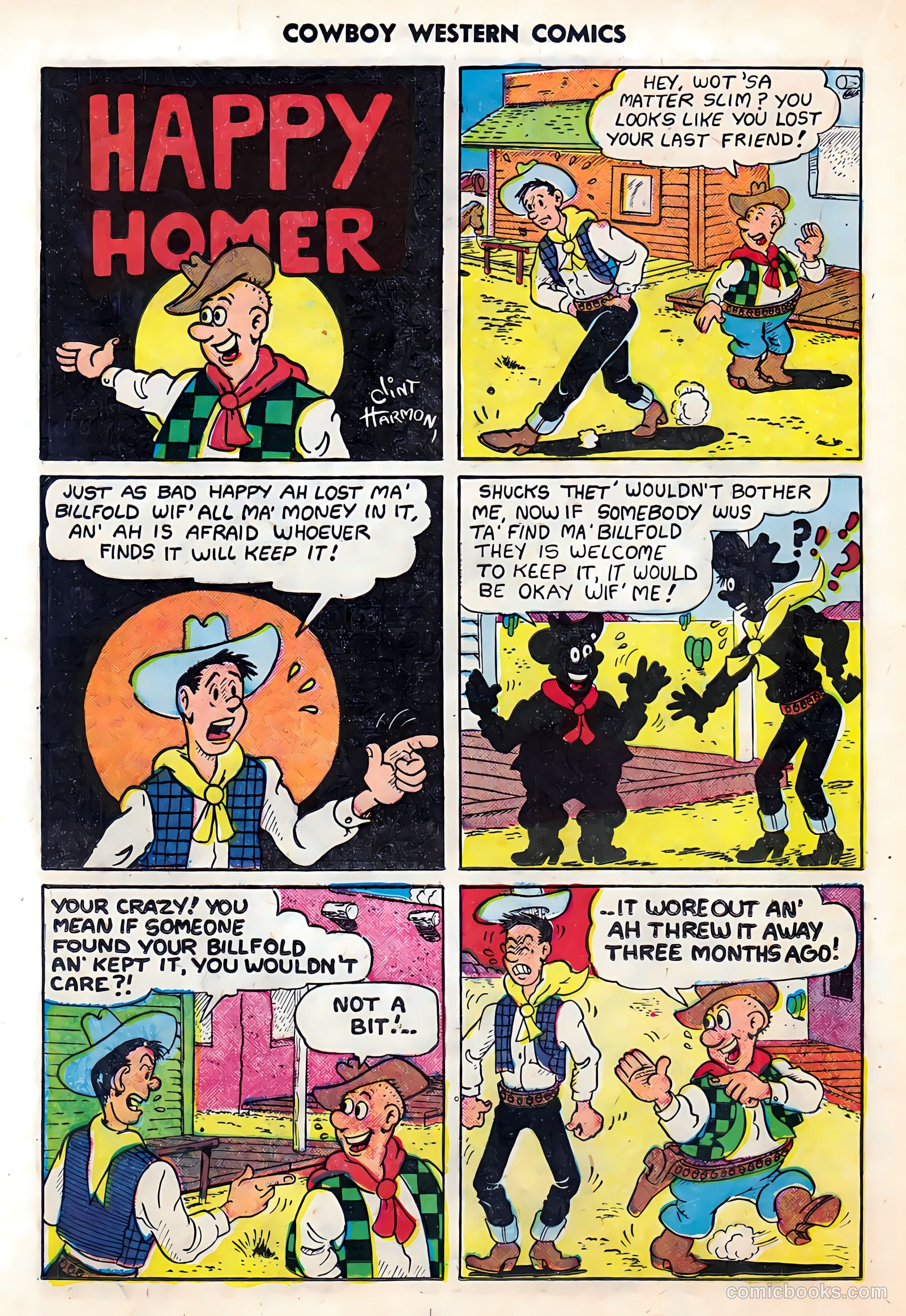 Cowboy Western Comics #28 (1950) — page 20 of 36