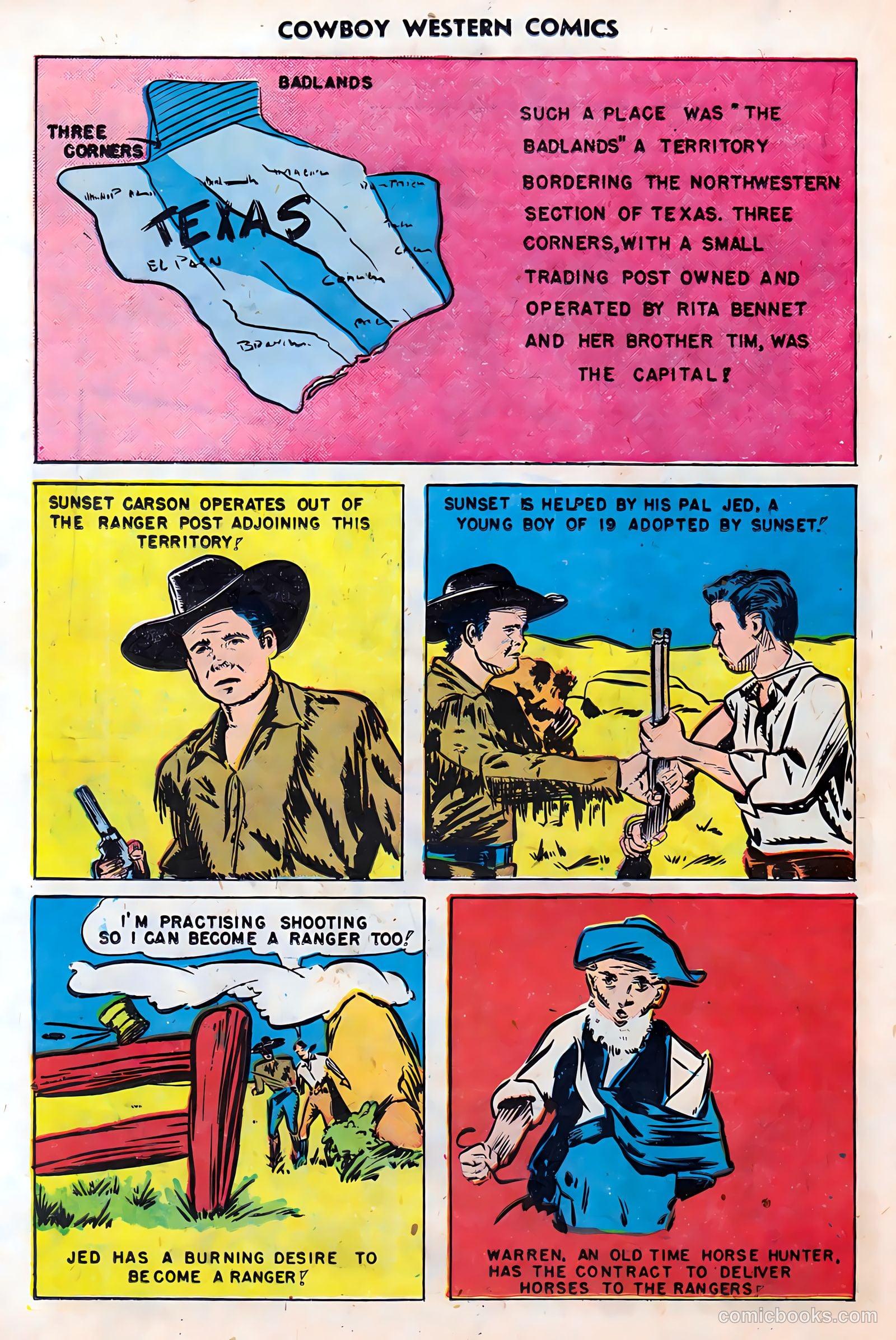 Cowboy Western Comics #28 (1950) — page 22 of 36
