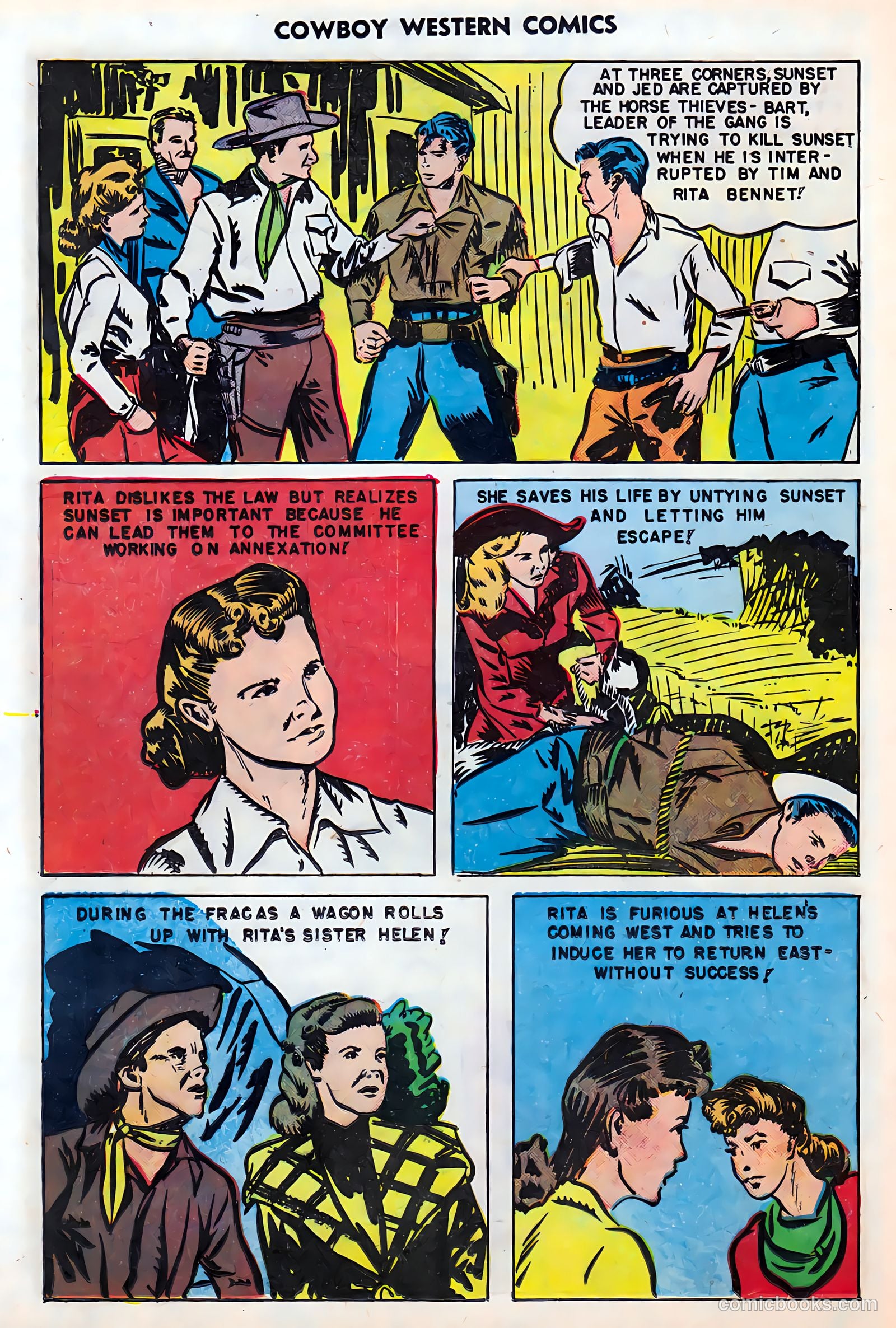Cowboy Western Comics #28 (1950) — page 24 of 36